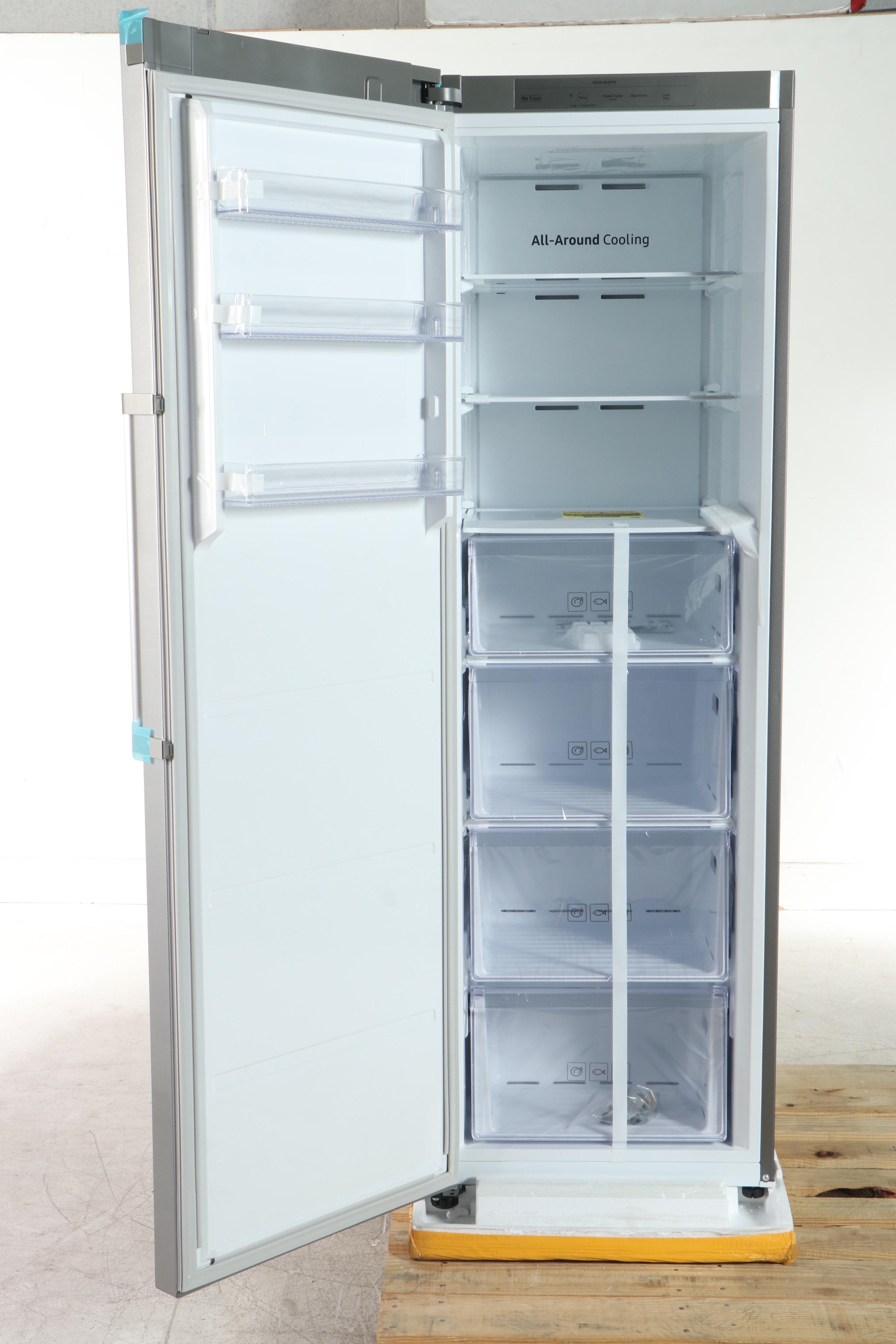 Samsung 11.4 Cu. Ft. Stainless Steel Convertible Upright Freezer EBTH