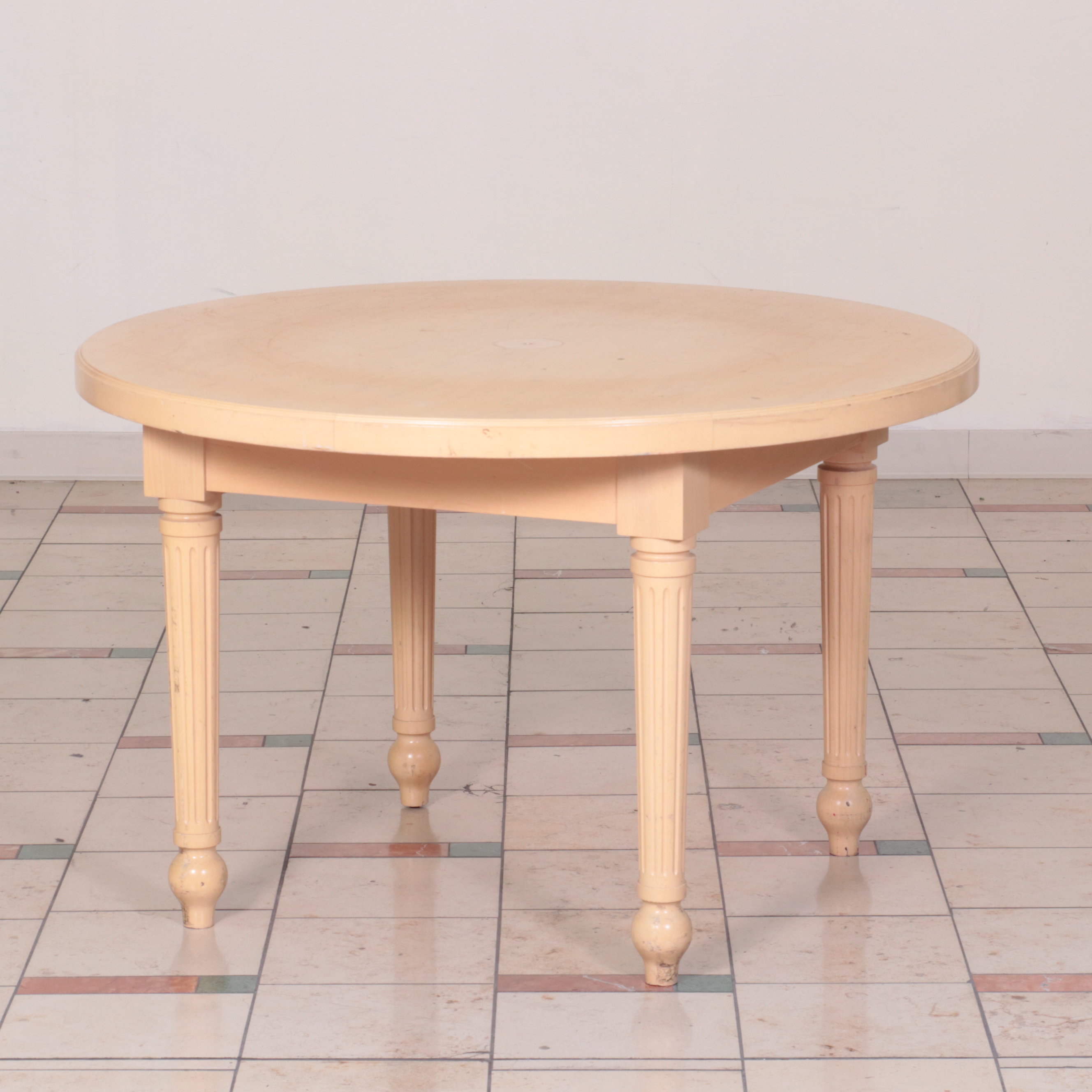 Wooden Display Table with ThreeSided Display Rack EBTH