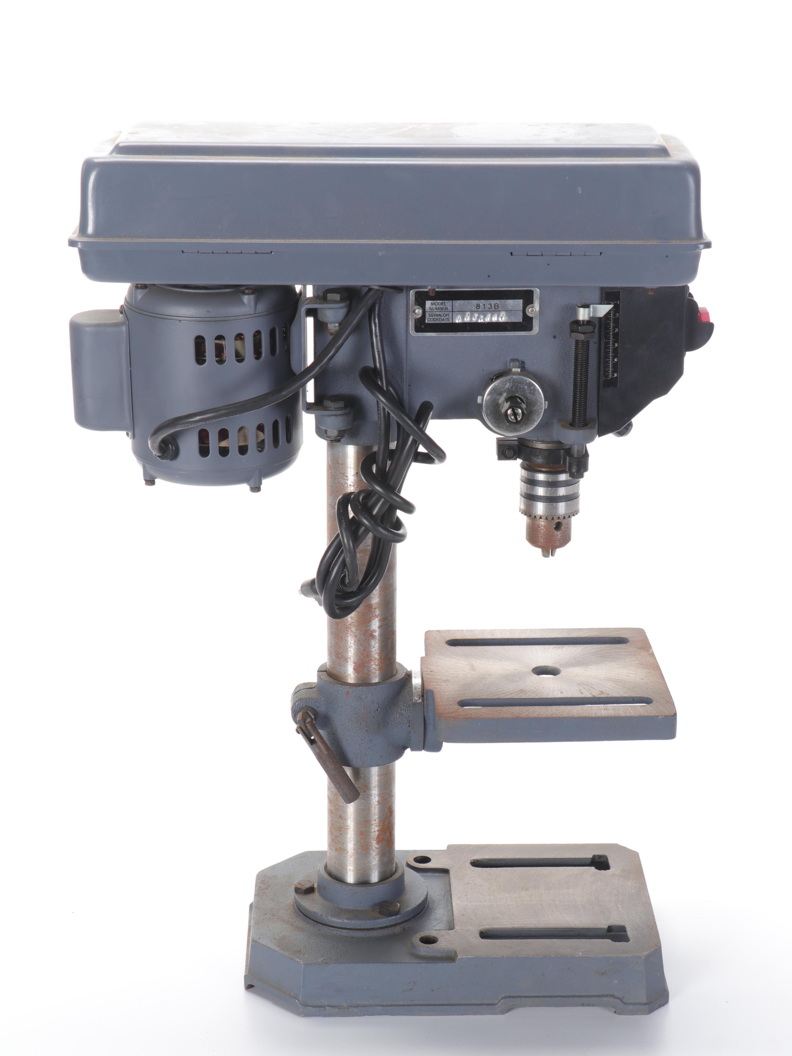 Central Machinery Model 813B Bench Mount Drill Press EBTH