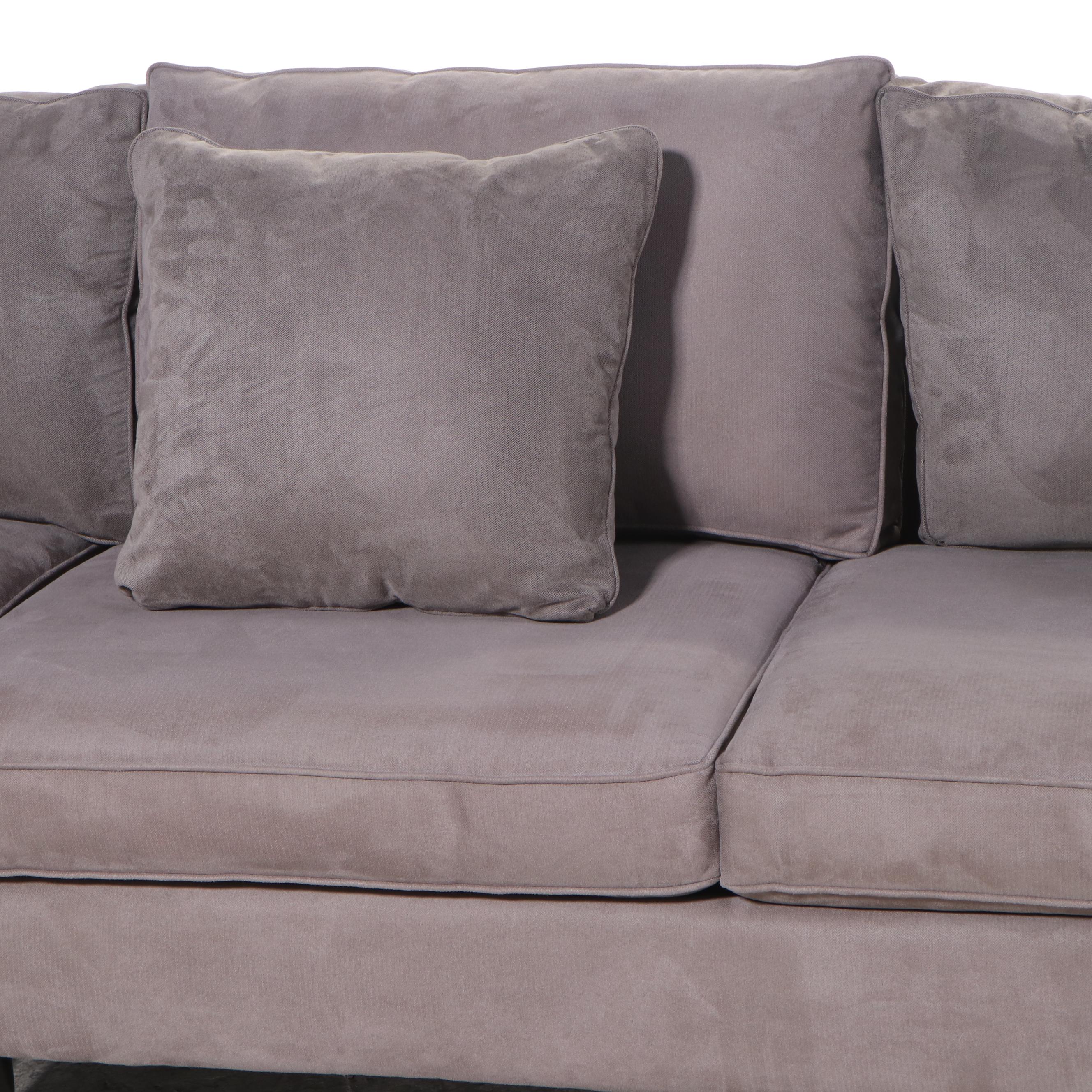 Havertys CustomUpholstered TwoPart Sectional Sofa EBTH
