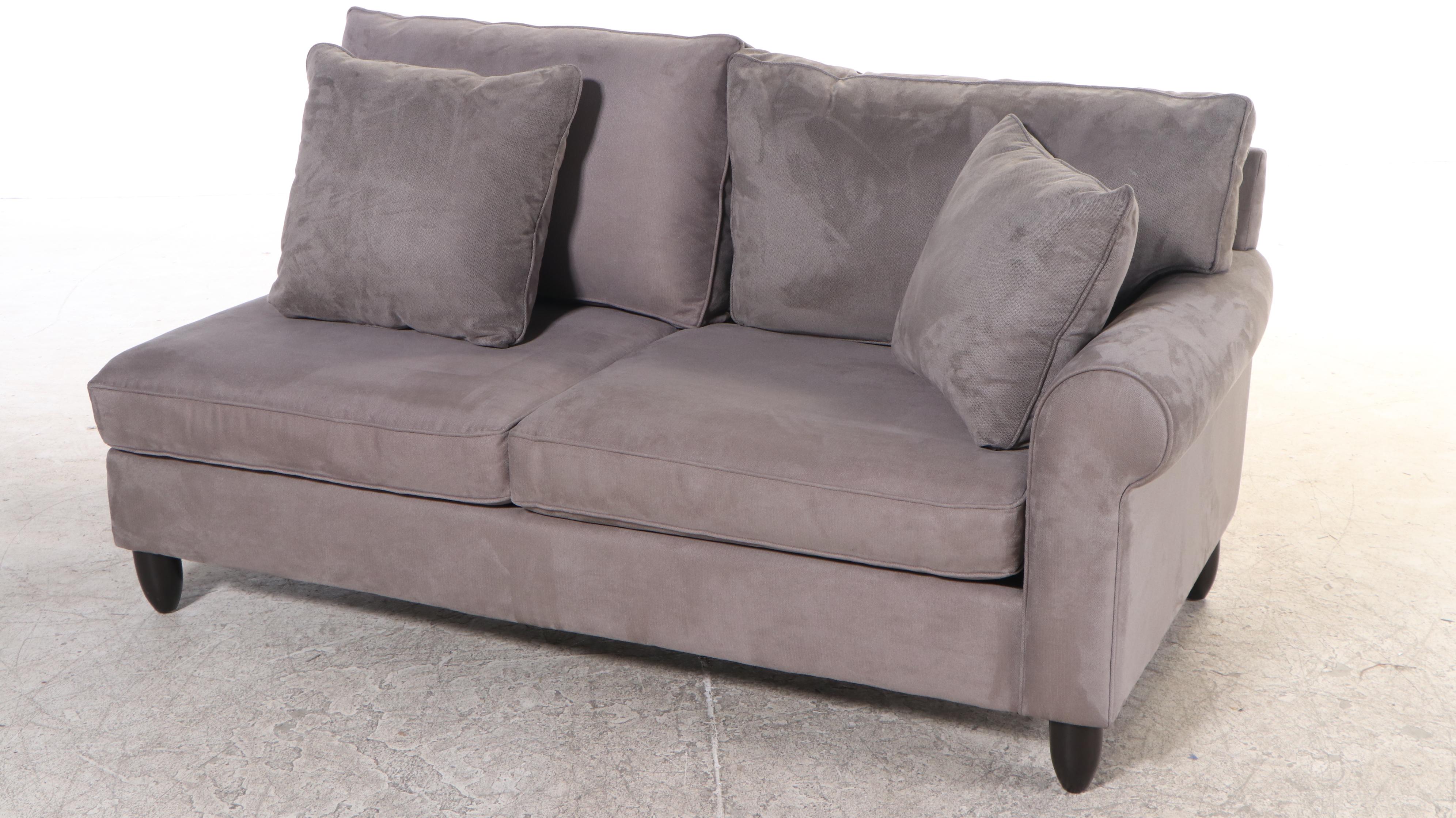 Havertys CustomUpholstered TwoPart Sectional Sofa EBTH