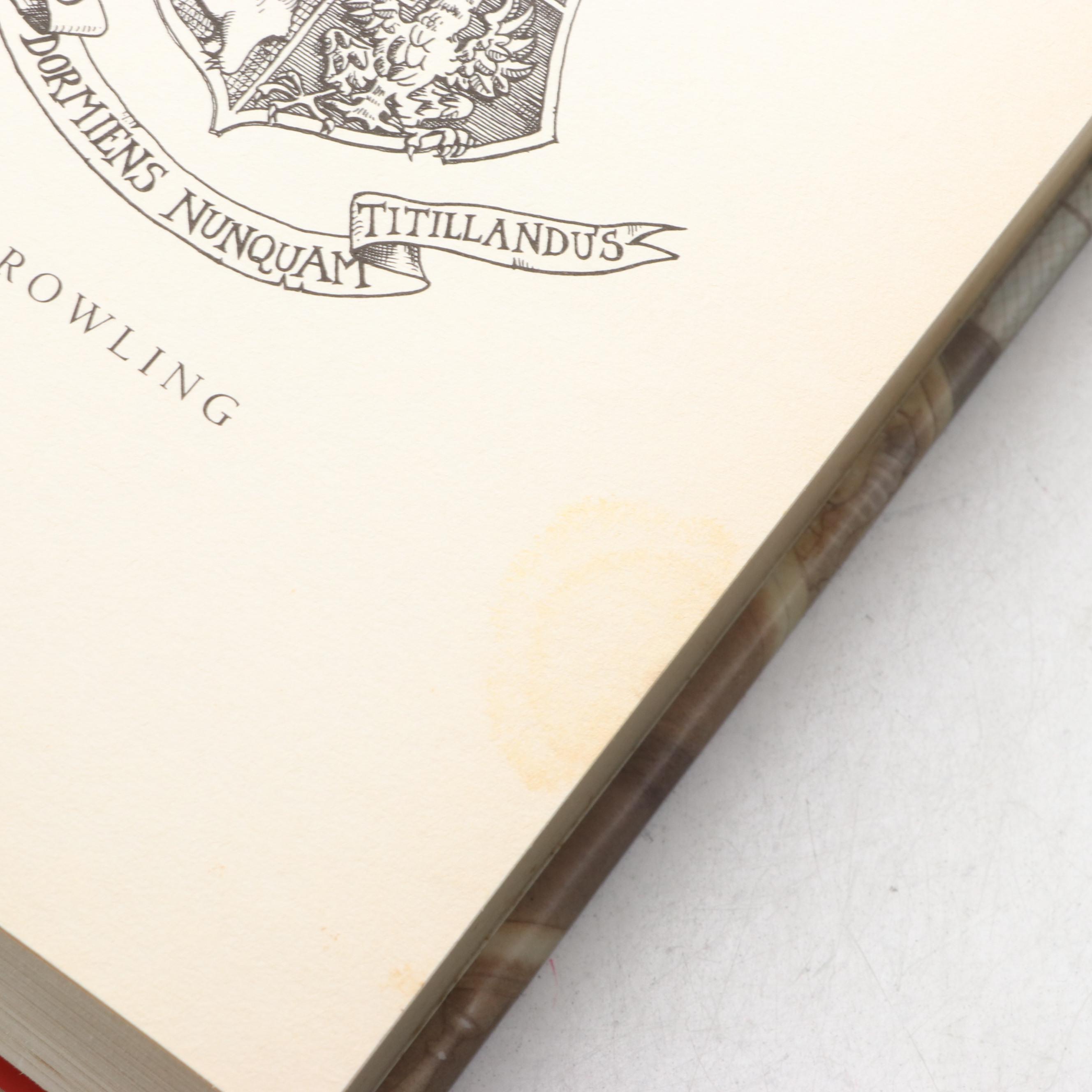 UK Edition "Harry Potter" Near Complete Series by J. K. Rowling EBTH