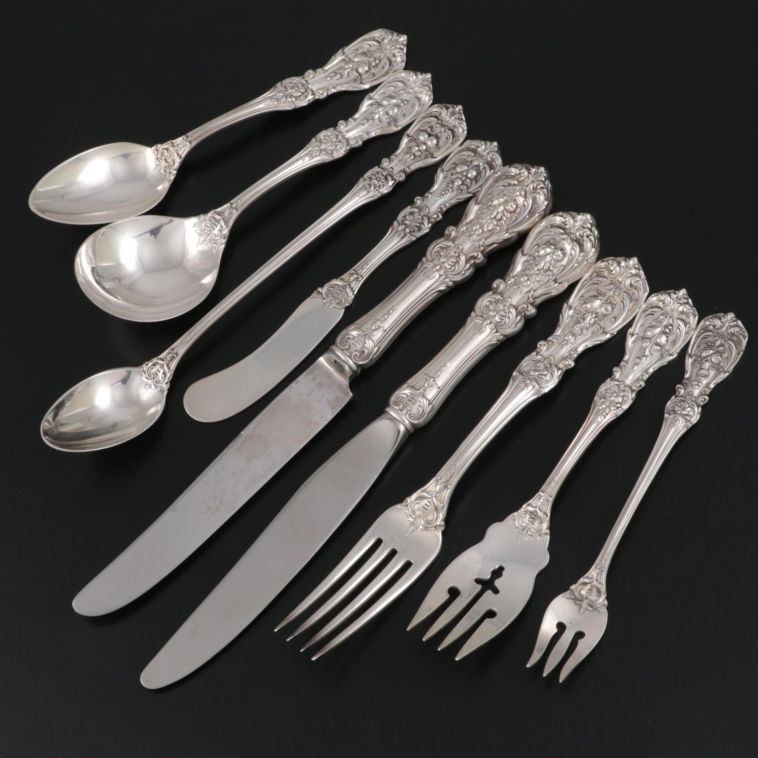 Reed & Barton "Francis I" Sterling Silver Flatware with Chest EBTH