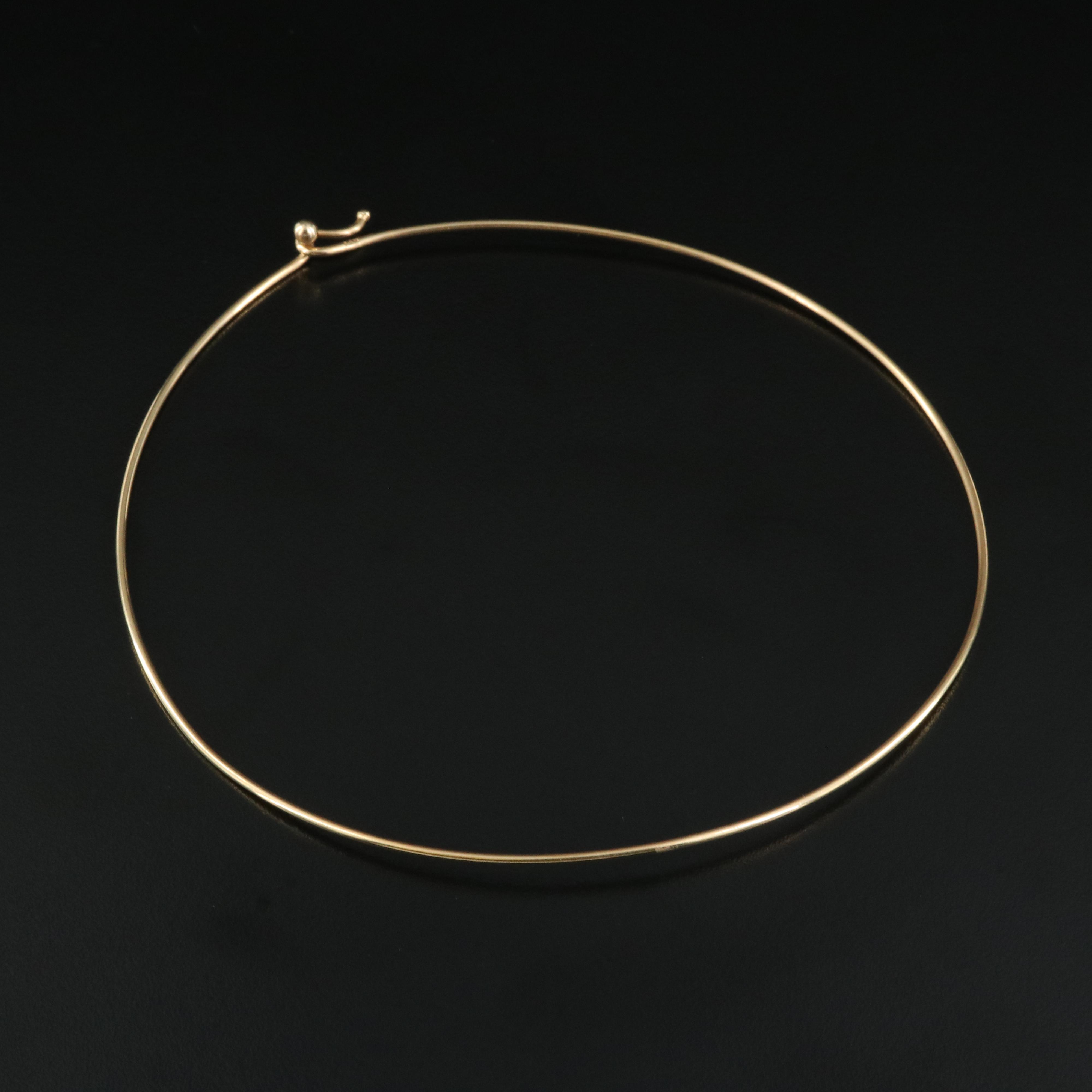 14K Wire Choker EBTH