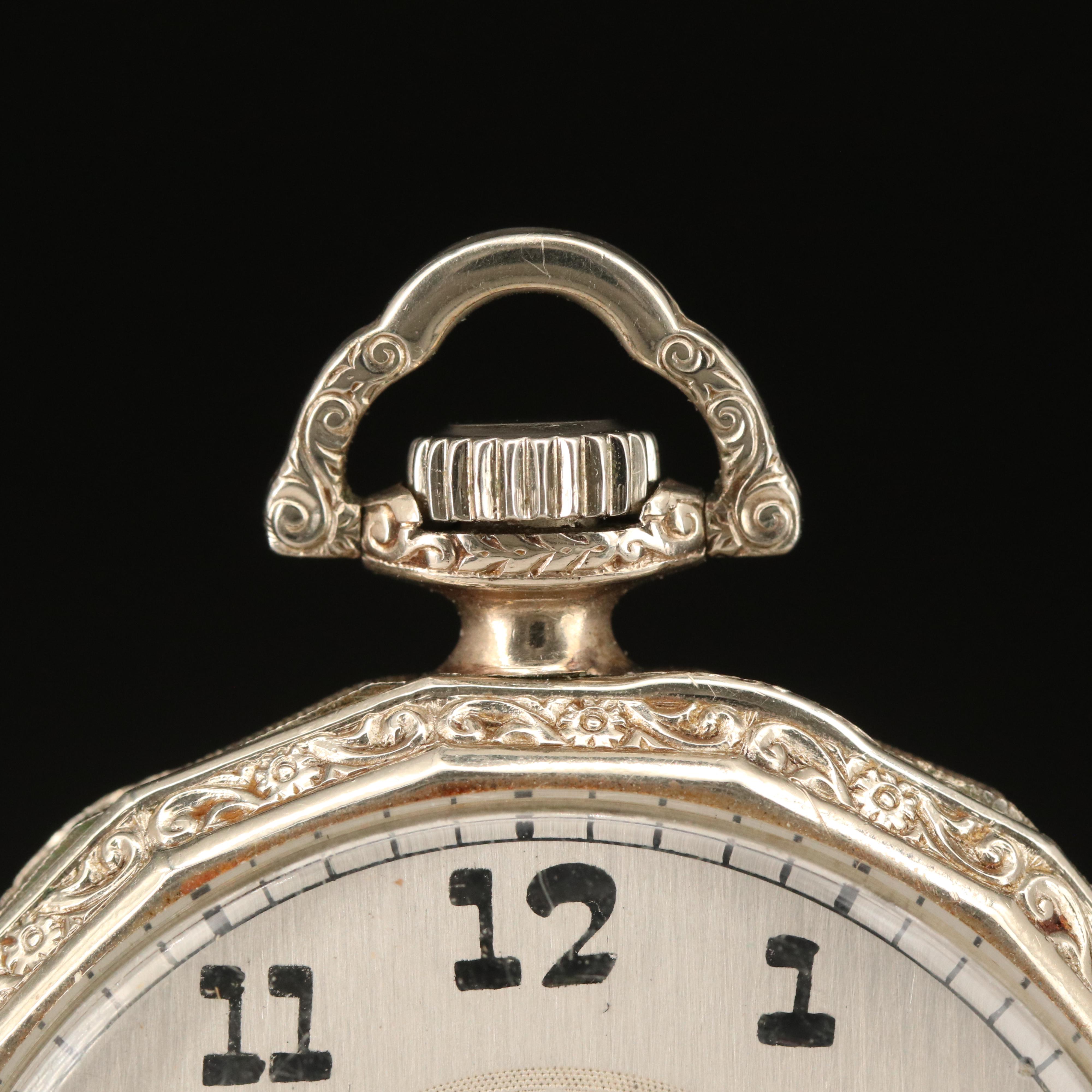 1925 Elgin Size 12 Open Face Pocket Watch EBTH