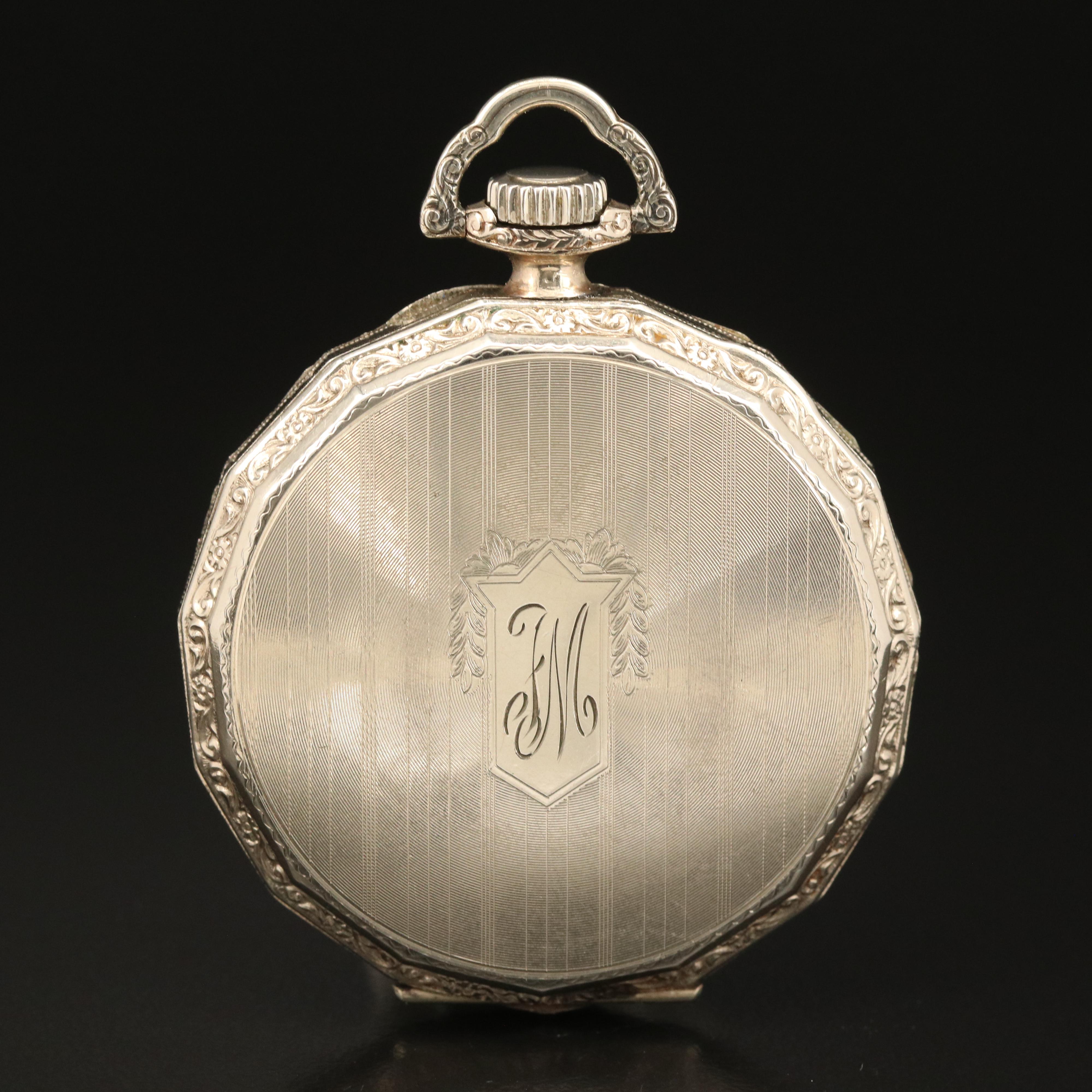 1925 Elgin Size 12 Open Face Pocket Watch EBTH