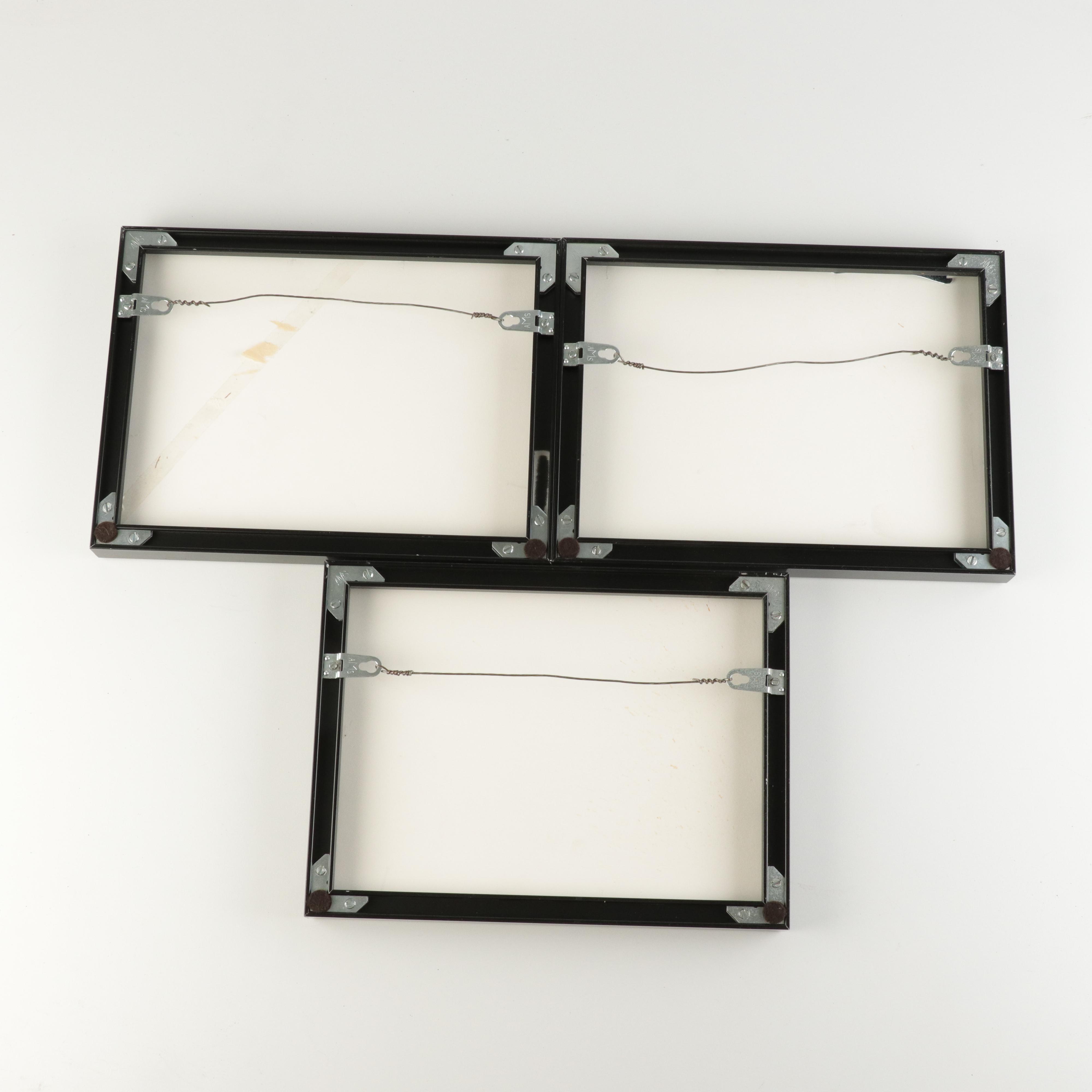 Three Framed Vintage First Day Covers EBTH