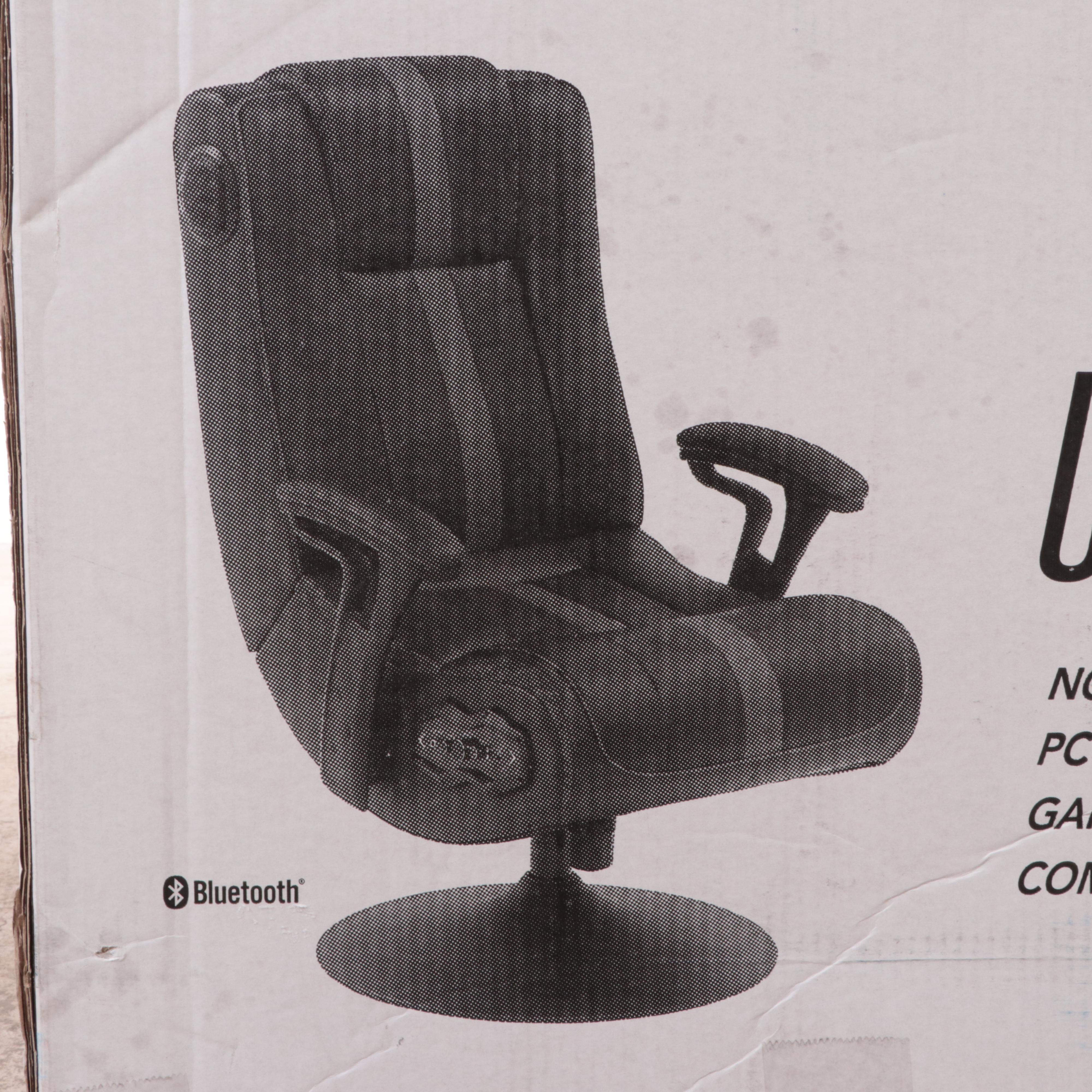 True Innovations Pedestal Gaming Chair with BuiltIn Sound and