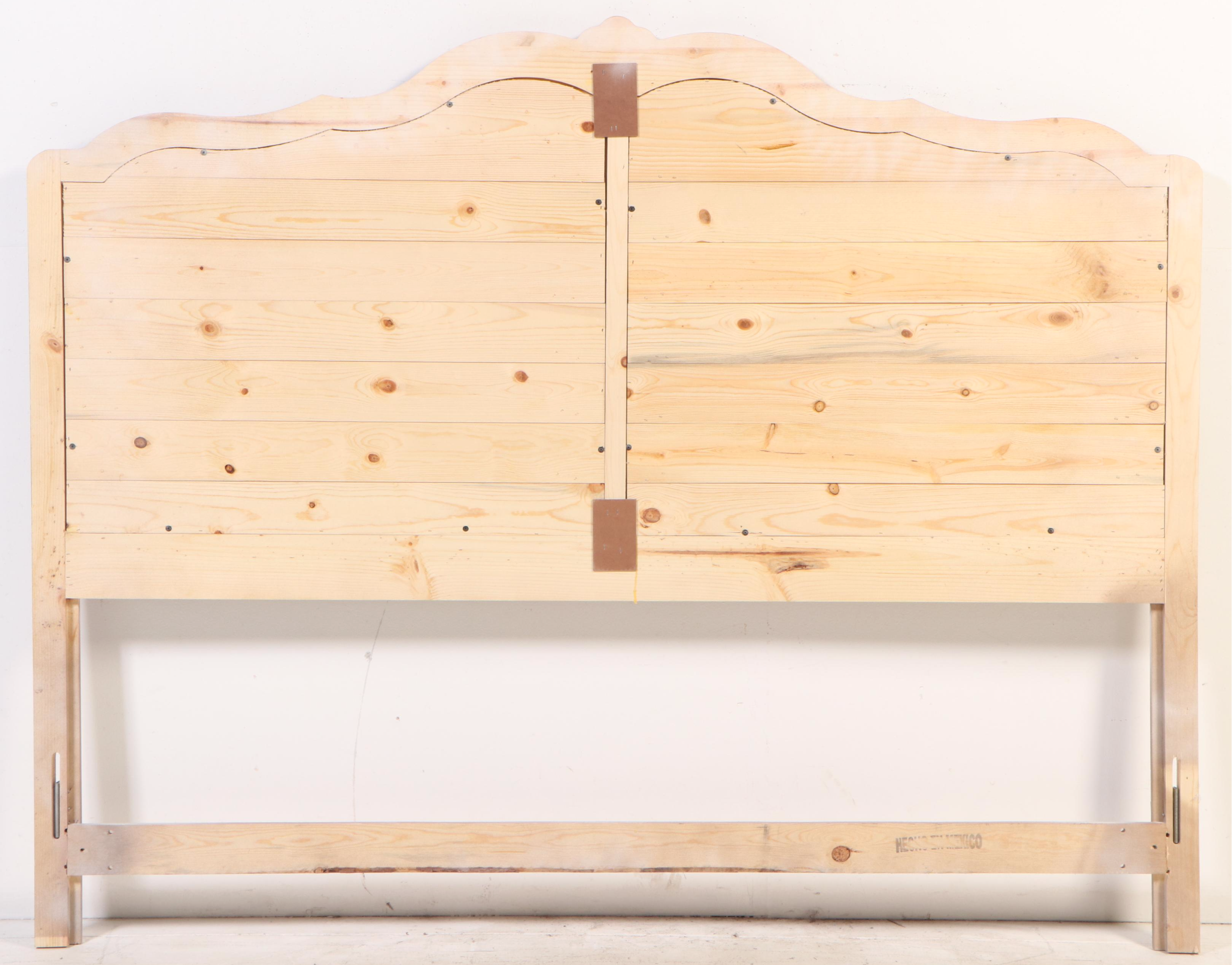 Progressive Furniture "Chatsworth" Planked Pine King Size Headboard EBTH