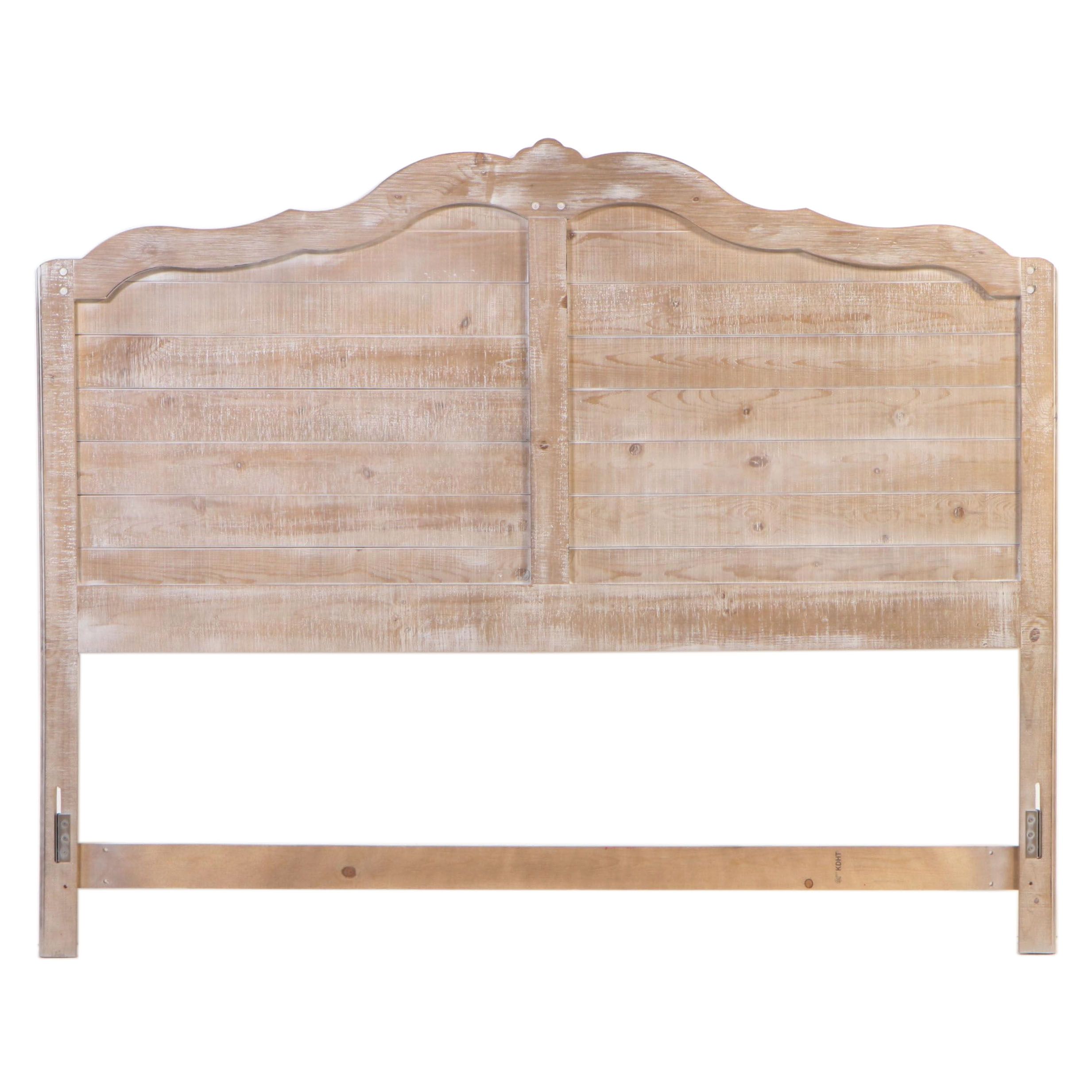 Progressive Furniture "Chatsworth" Planked Pine King Size Headboard EBTH