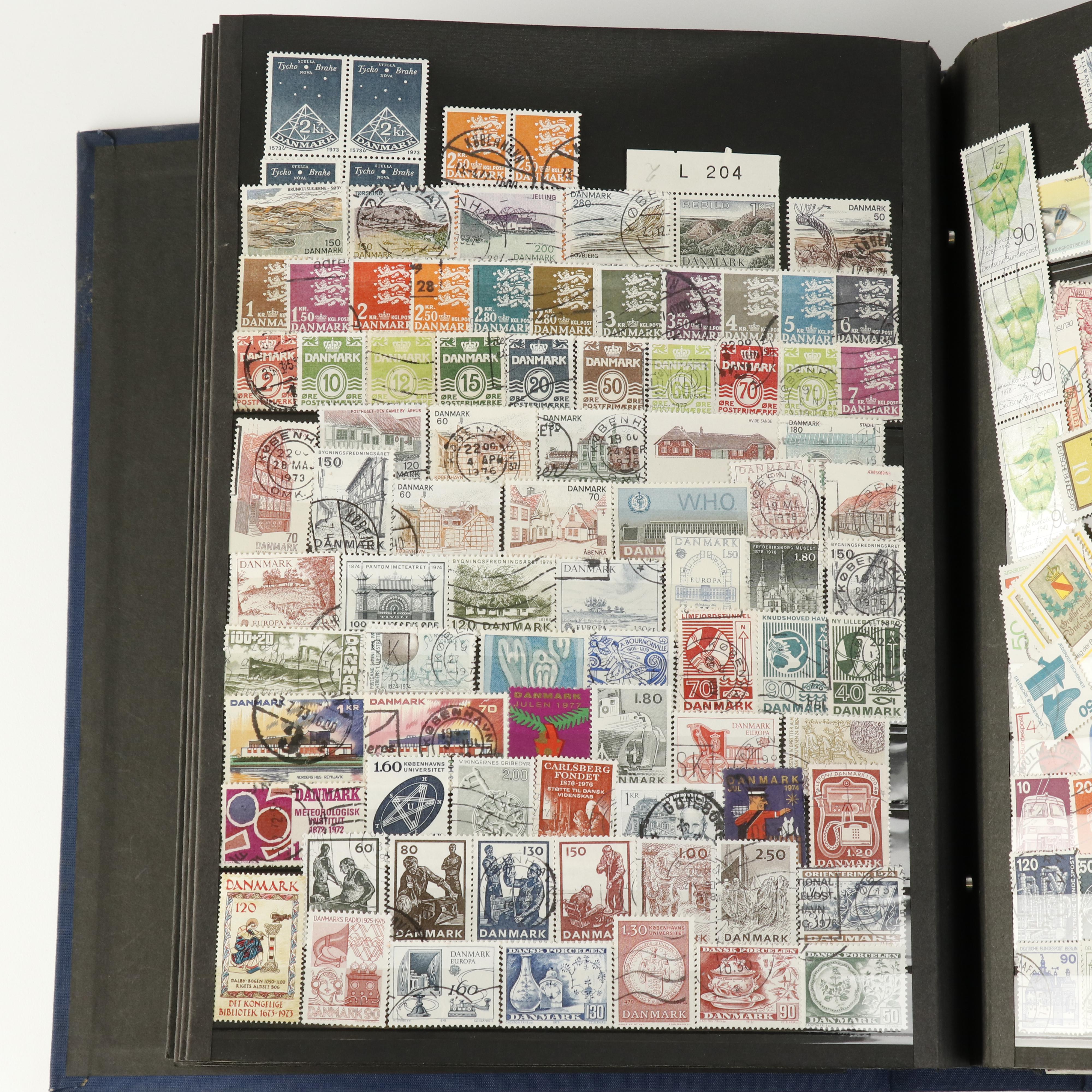Collection of World Mostly Unused Stamps and Blocks | EBTH