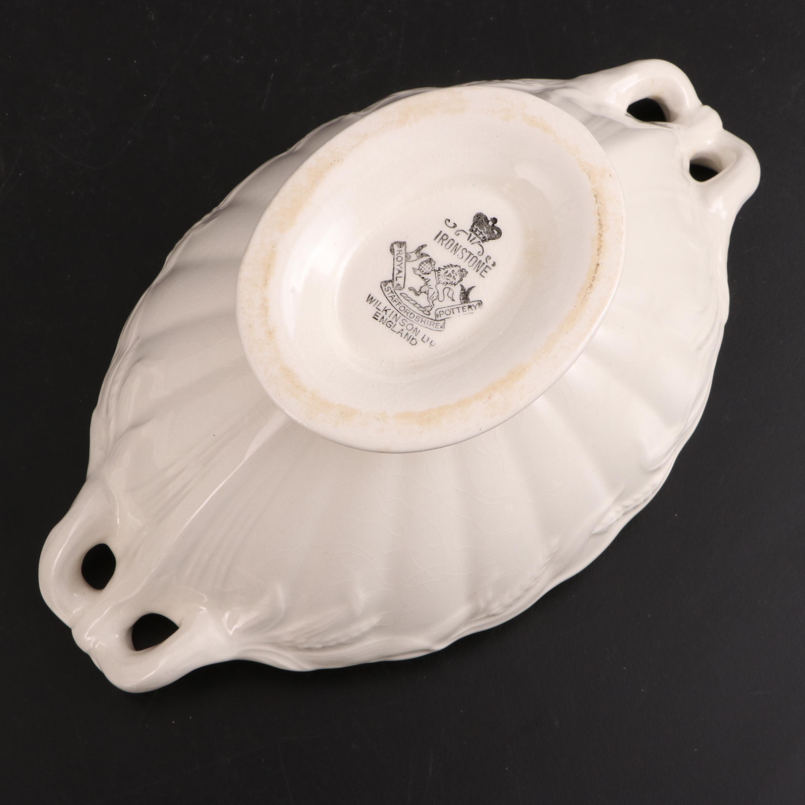 Wm Adams & Sons Ironstone Tureen with Vegetable Dish and Other Tureens