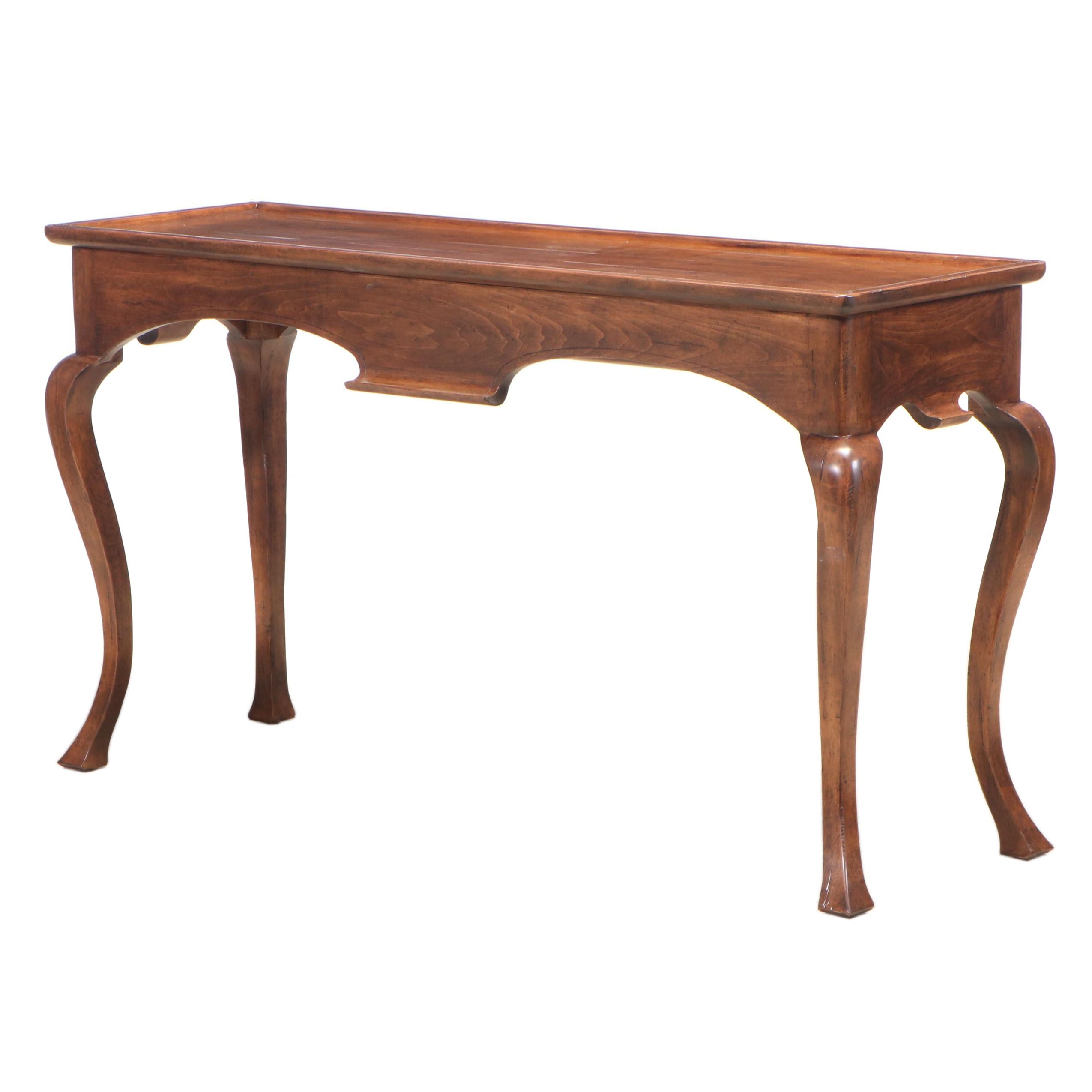 Bausman & Company Queen Anne Style Console Table EBTH