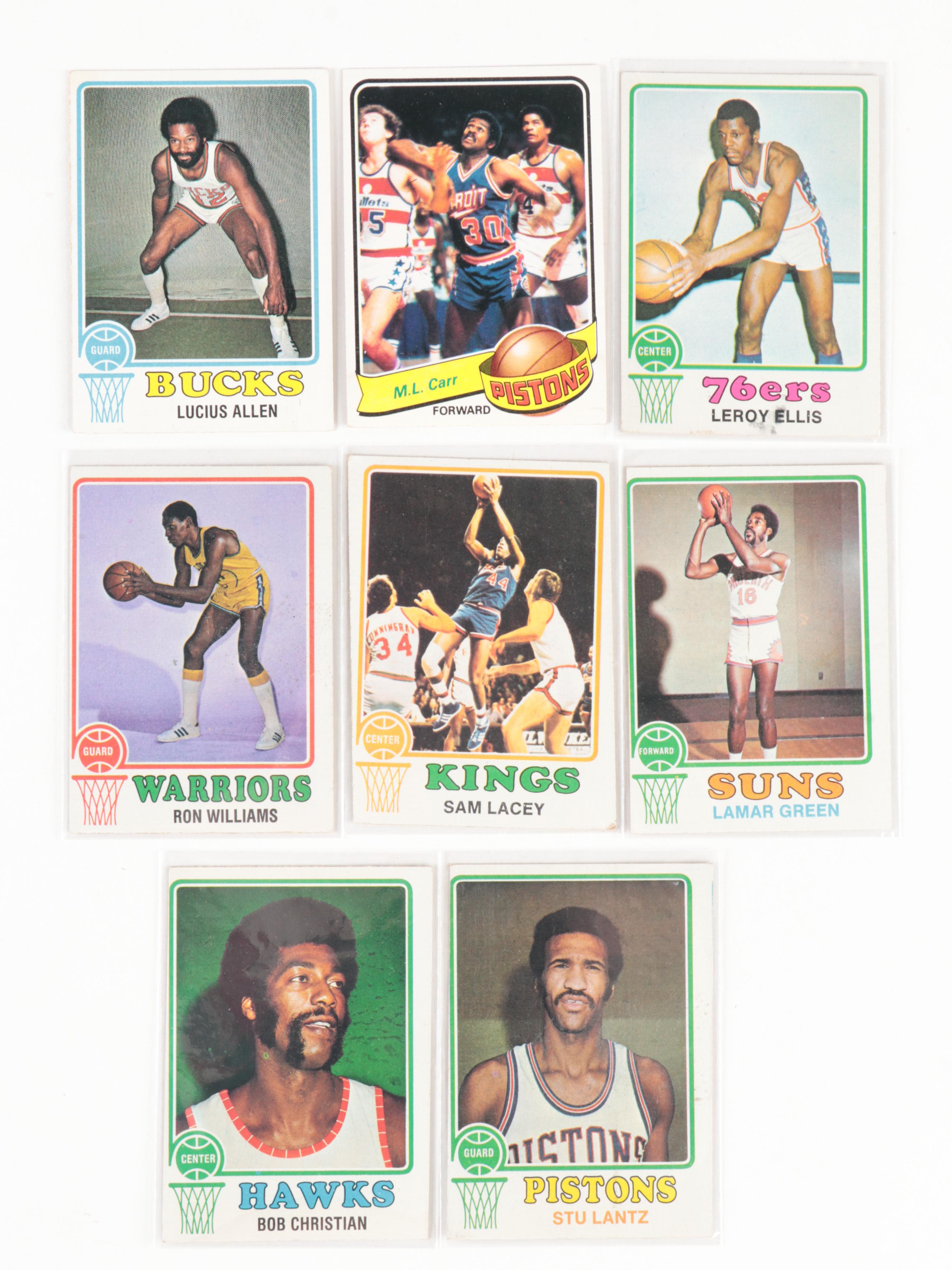 Topps Basketball Cards Including Oscar Robertson, Earl Monroe and More