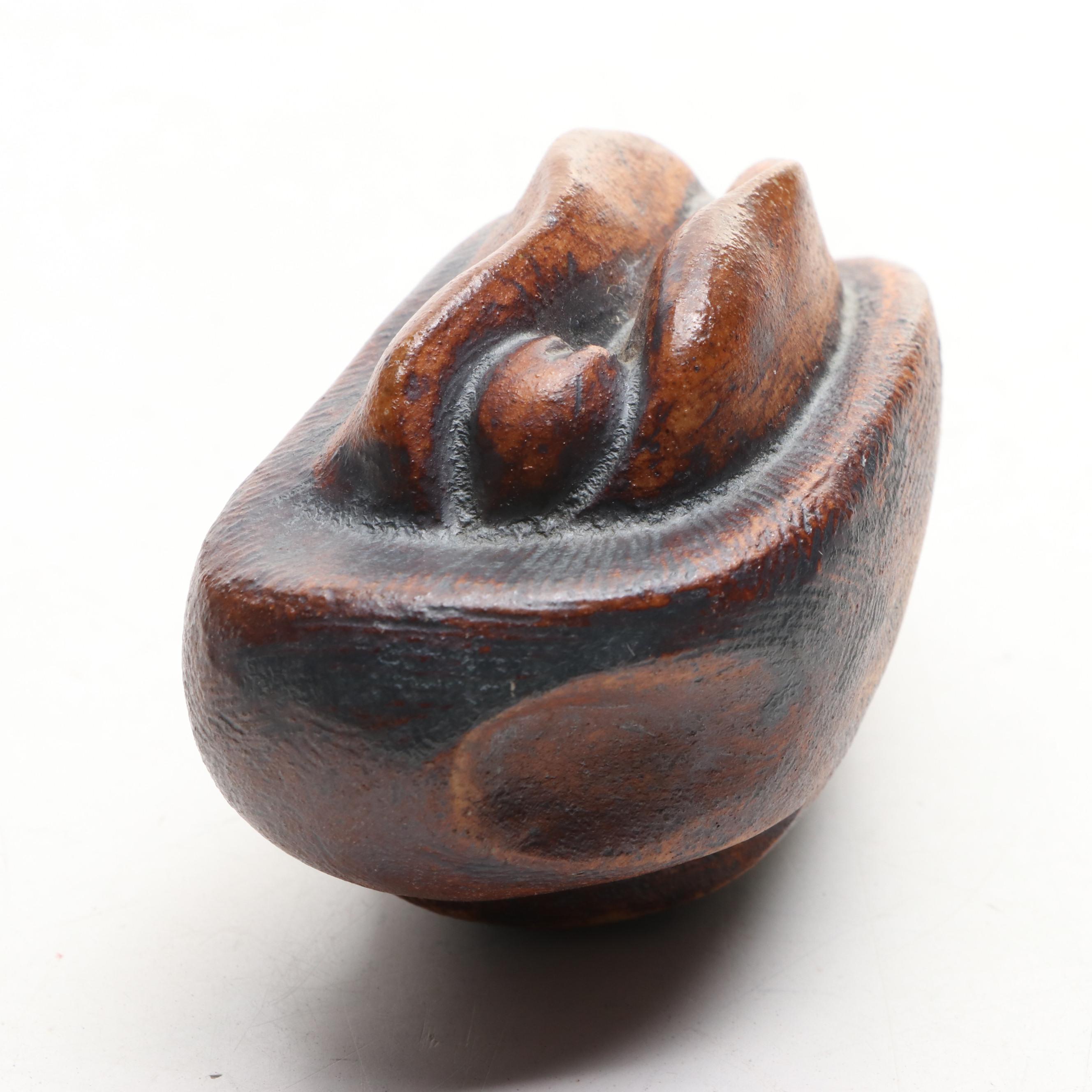 Karin Swildens Clay Vulva Sculpture EBTH