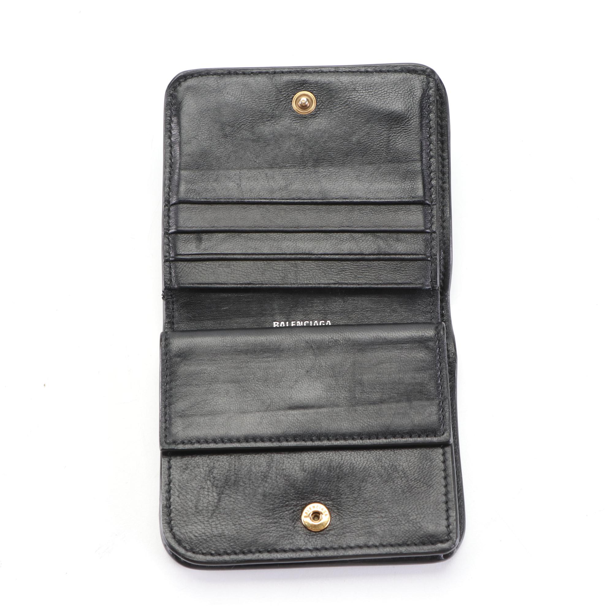 balenciaga bifold wallet
