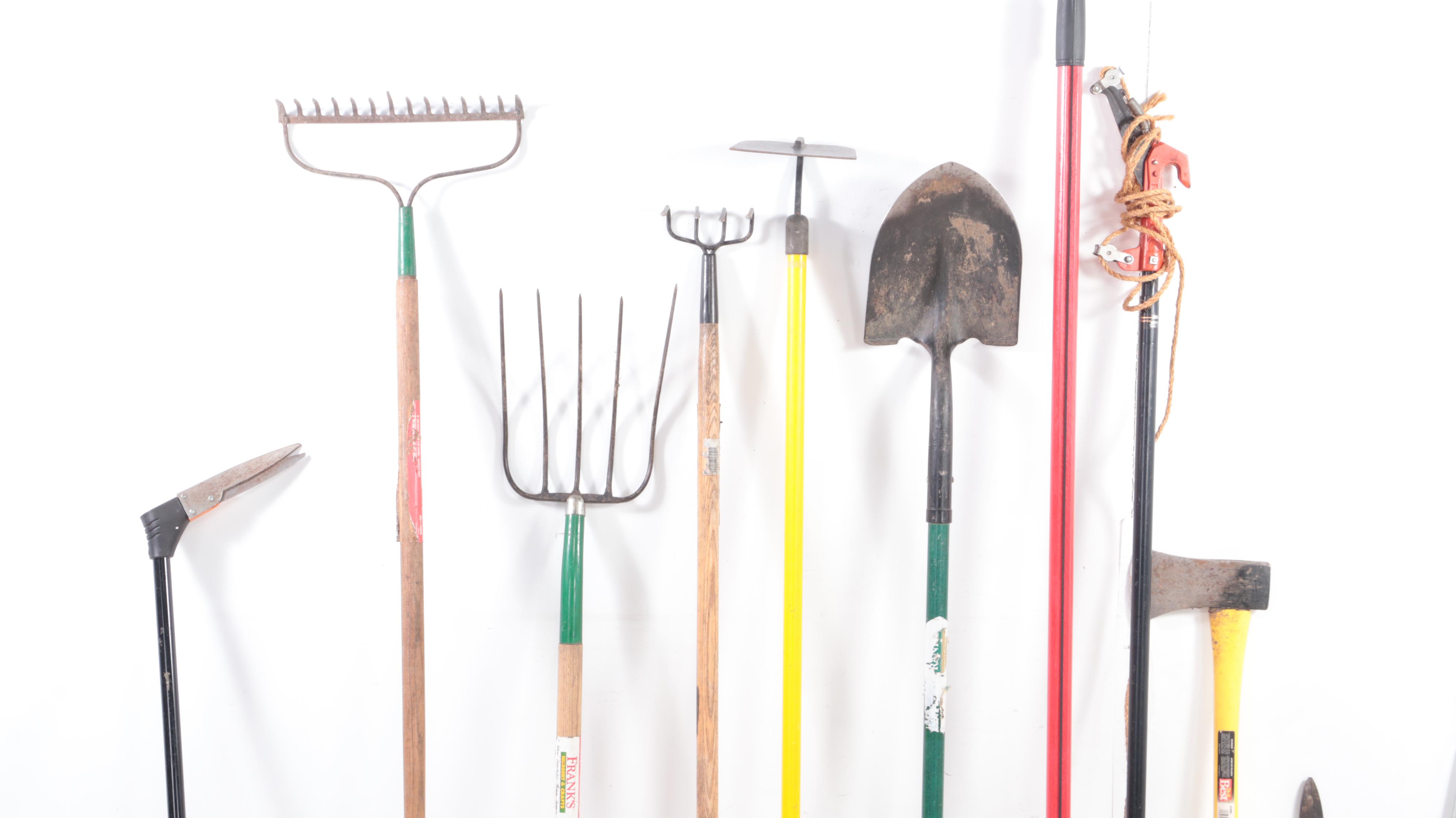 Loppers, Shears, Rakes, PItchfork and More Garden Tools EBTH