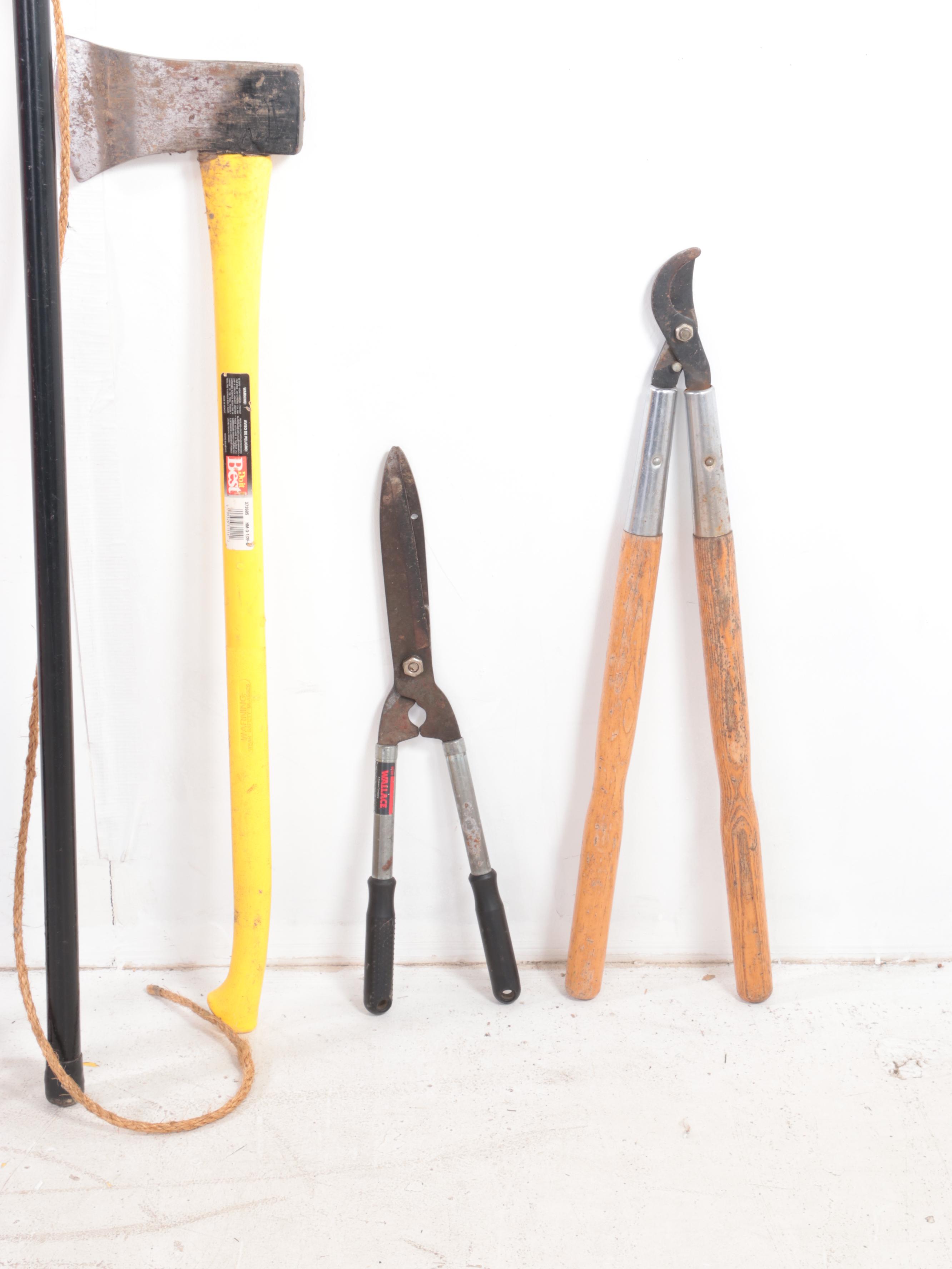 Loppers, Shears, Rakes, PItchfork and More Garden Tools EBTH