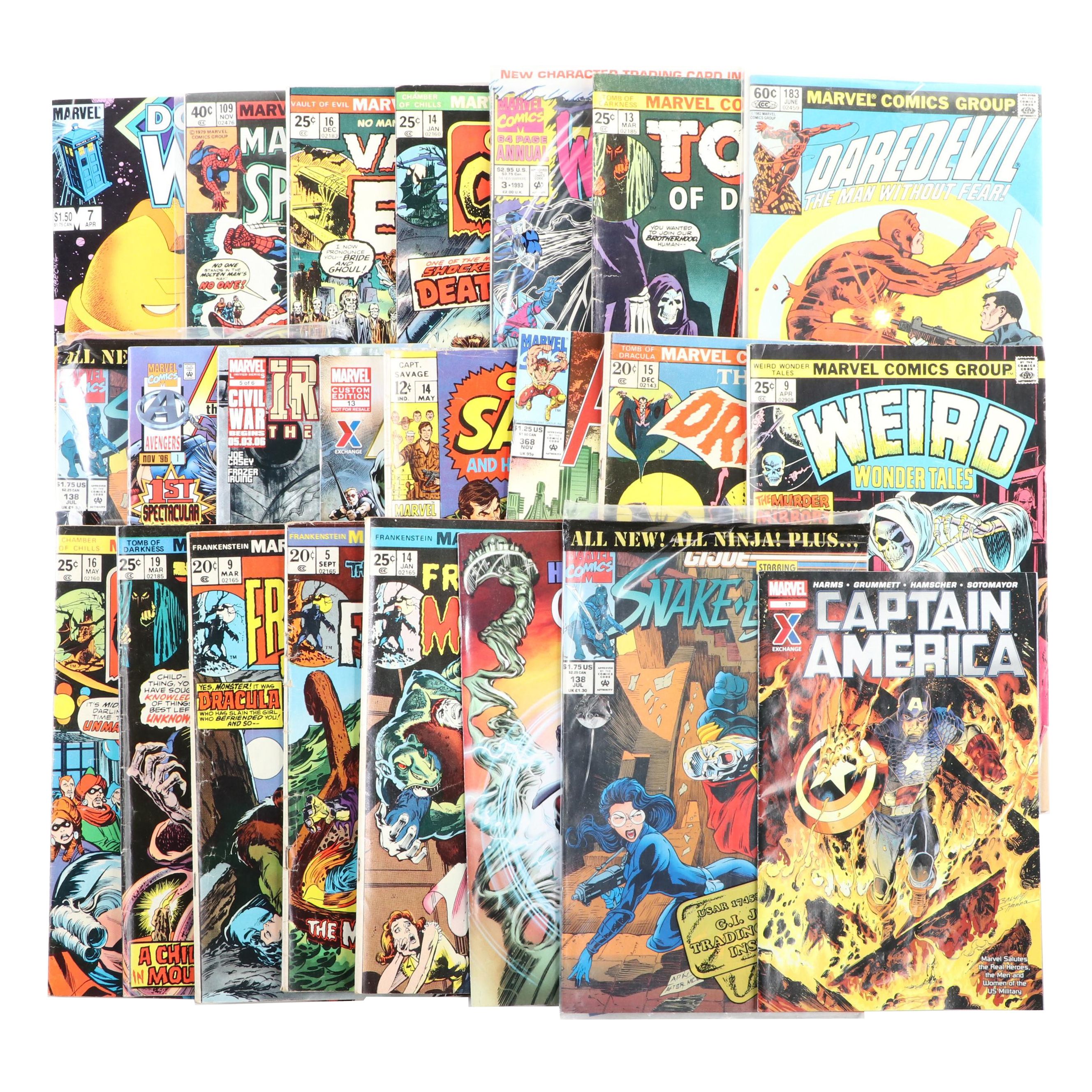 "SpiderMan" with Other Bronze and Modern Age Comic Books EBTH