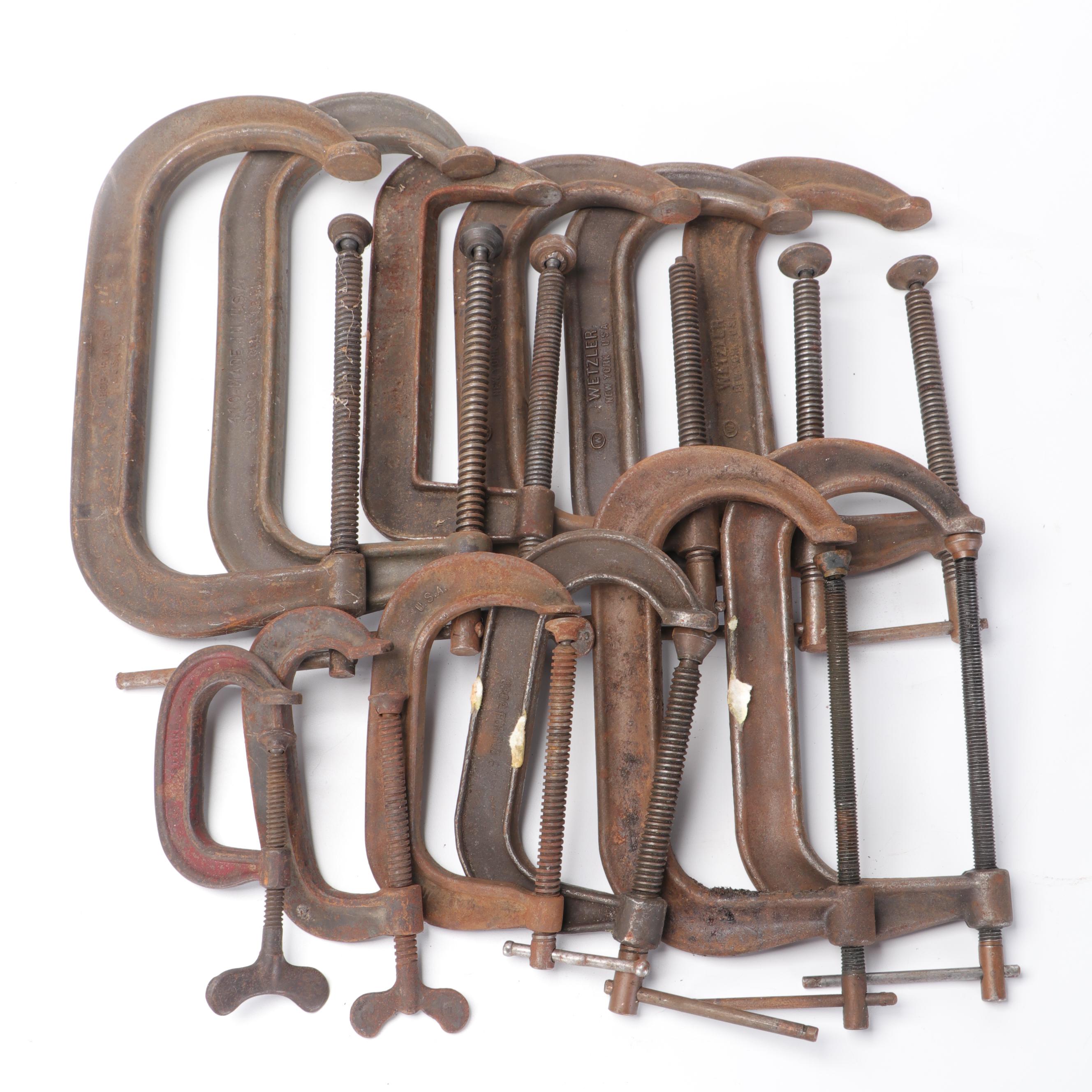 CClamps, Drills Bits, Tap Dies and More in Craftsman Totes EBTH