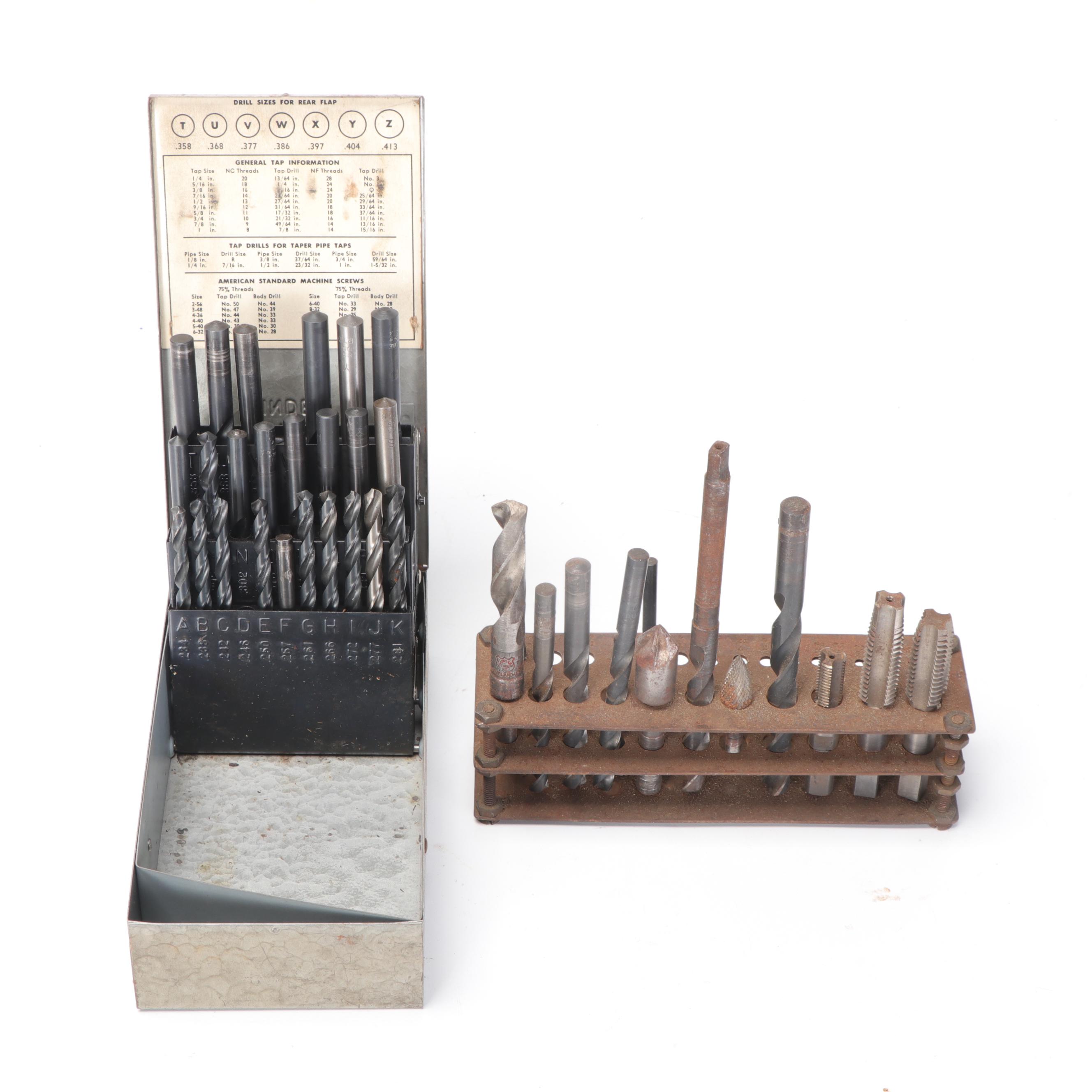 CClamps, Drills Bits, Tap Dies and More in Craftsman Totes EBTH