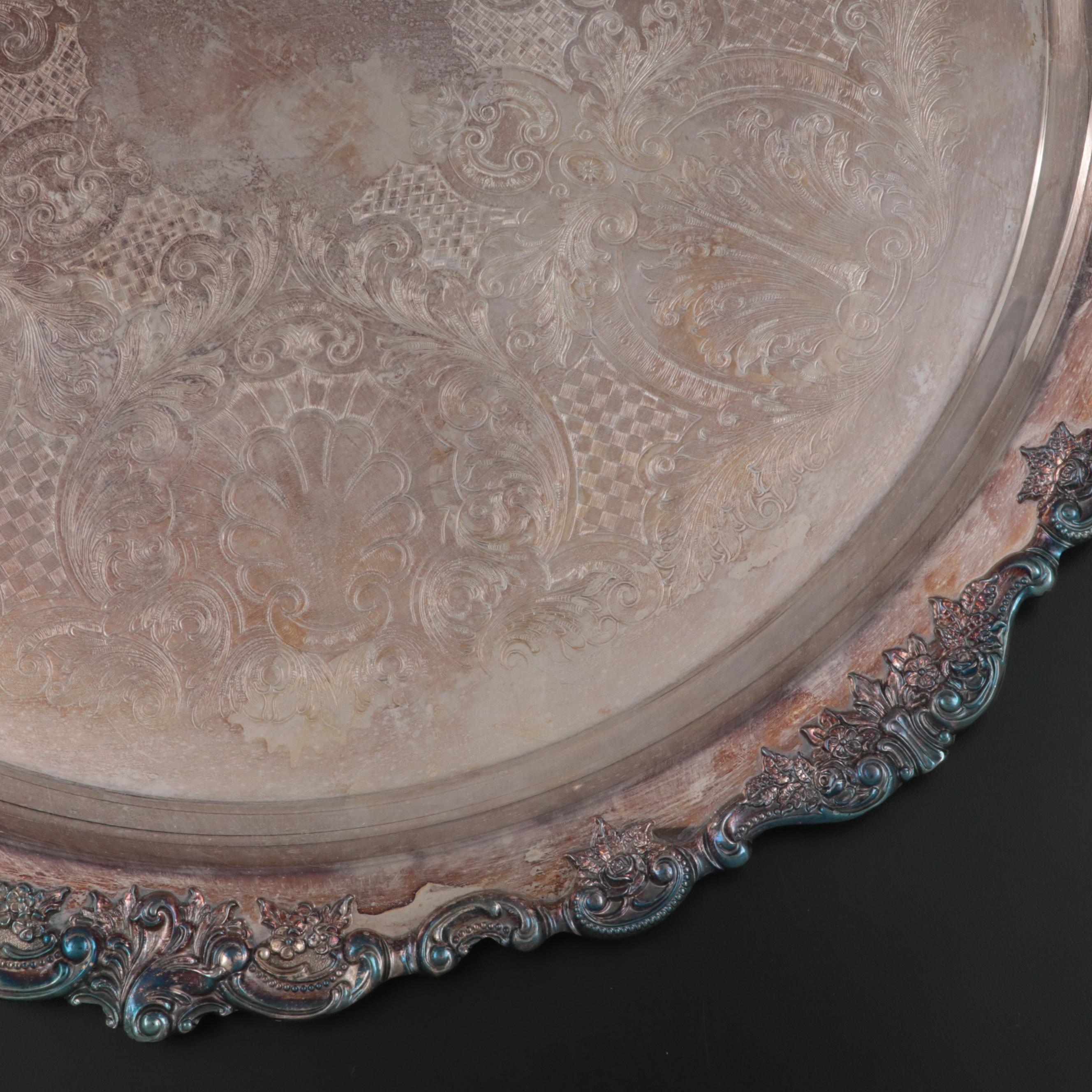 Wallace "Baroque" Silver Plate Tea and Coffee Service, 1970s EBTH