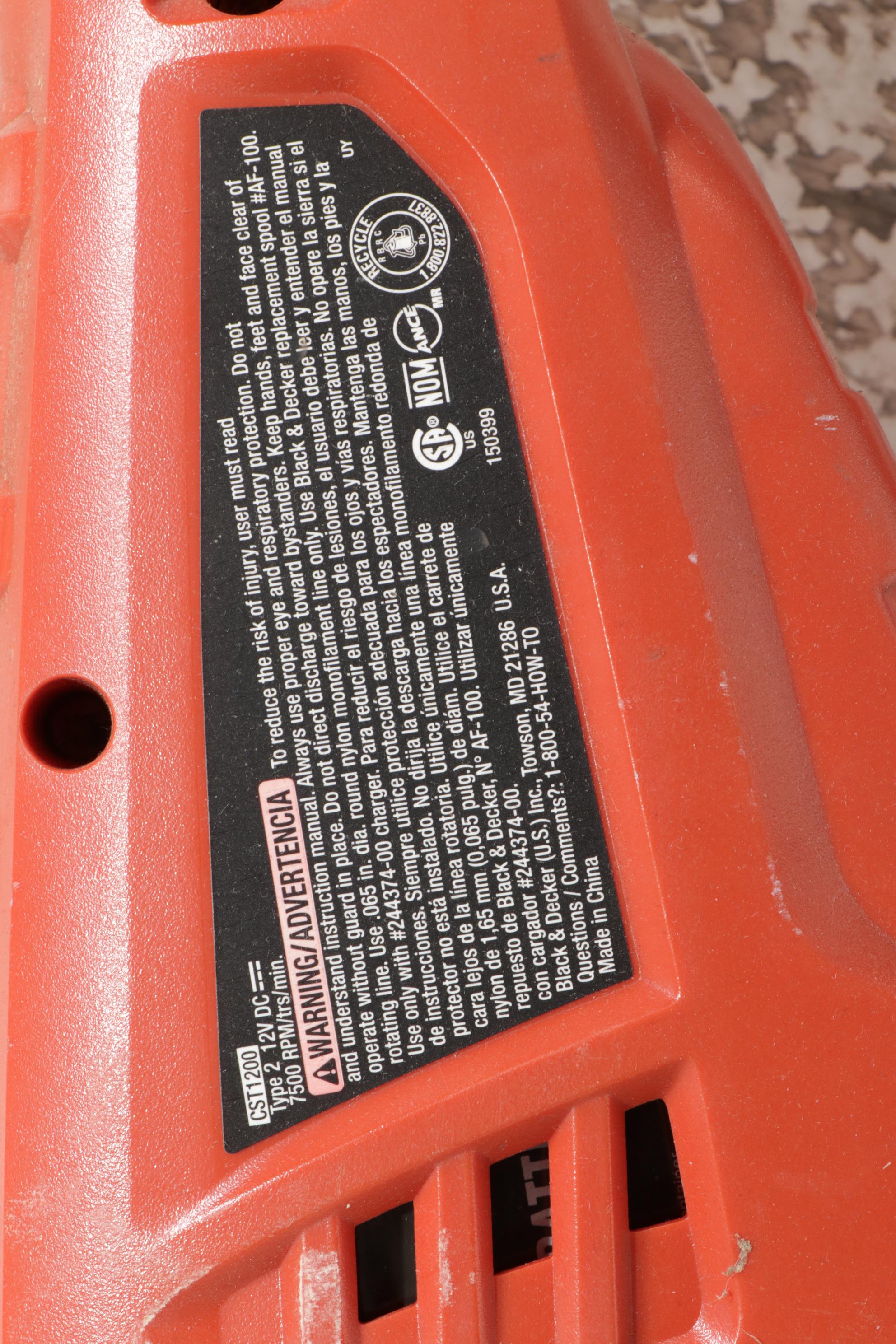 Black & Decker and Ryobi Weed Wackers, Craftsman Leaf Blower, and More