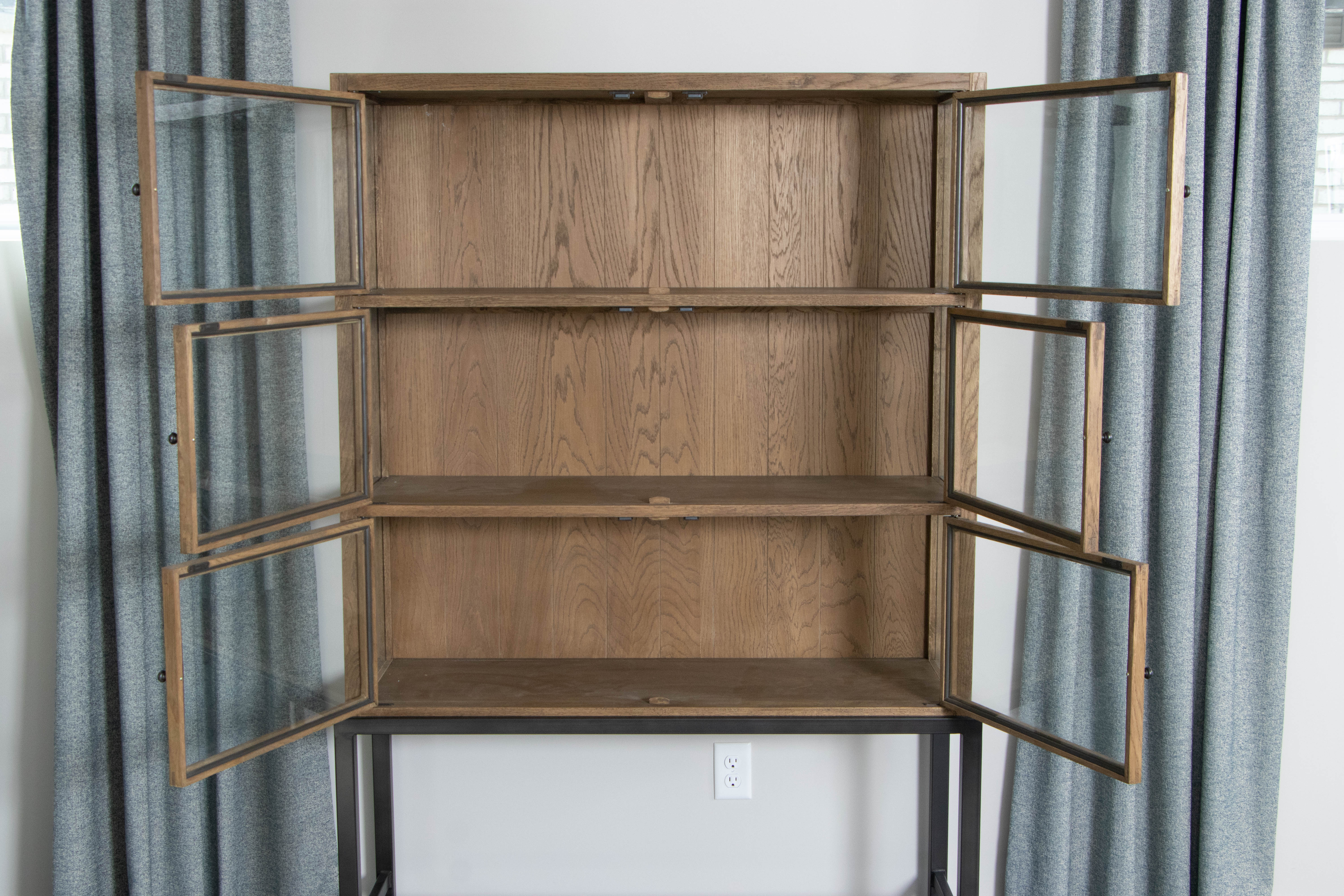 Four Hands Spencer Curio in Driftwood Finish EBTH