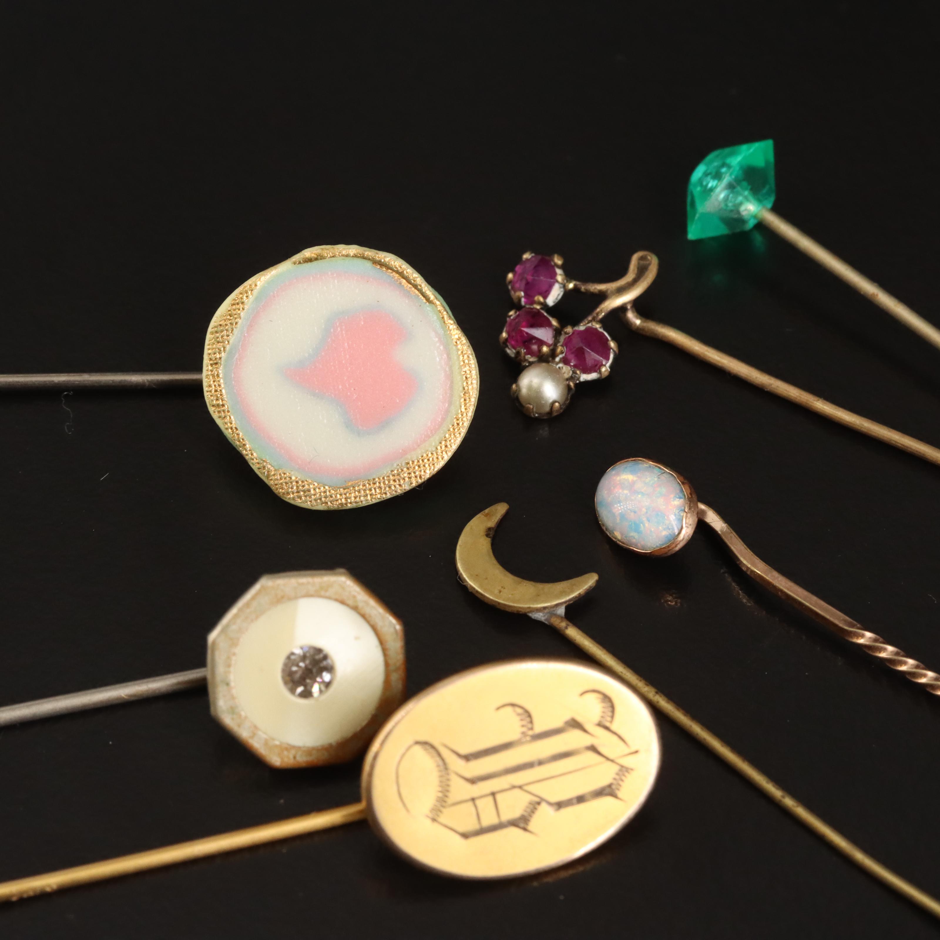 Antique And Vintage Stick Pin Collection | EBTH