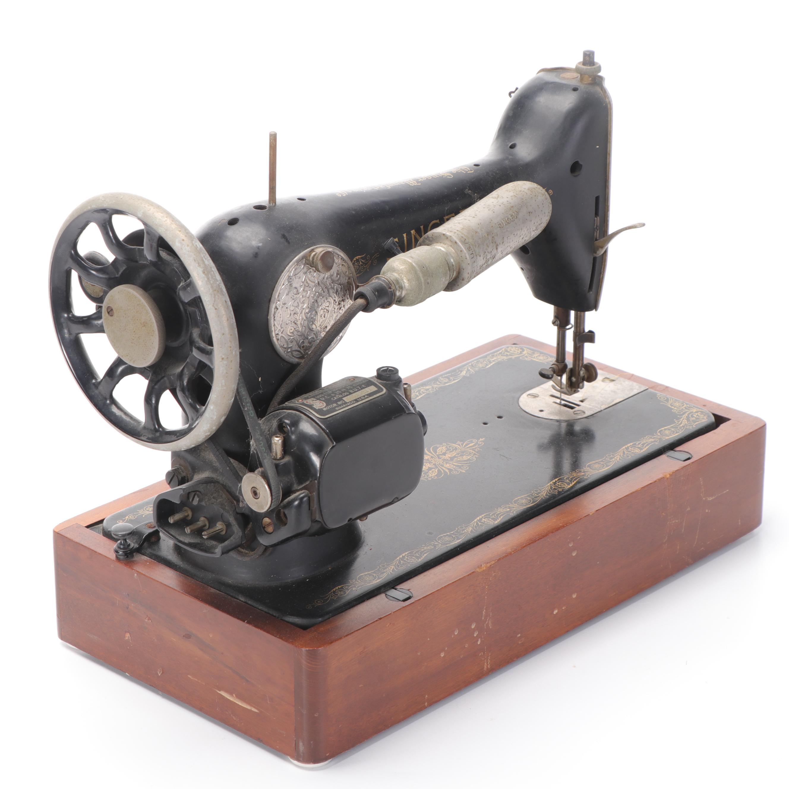 Singer Sewing Machine, Circa 1929 EBTH