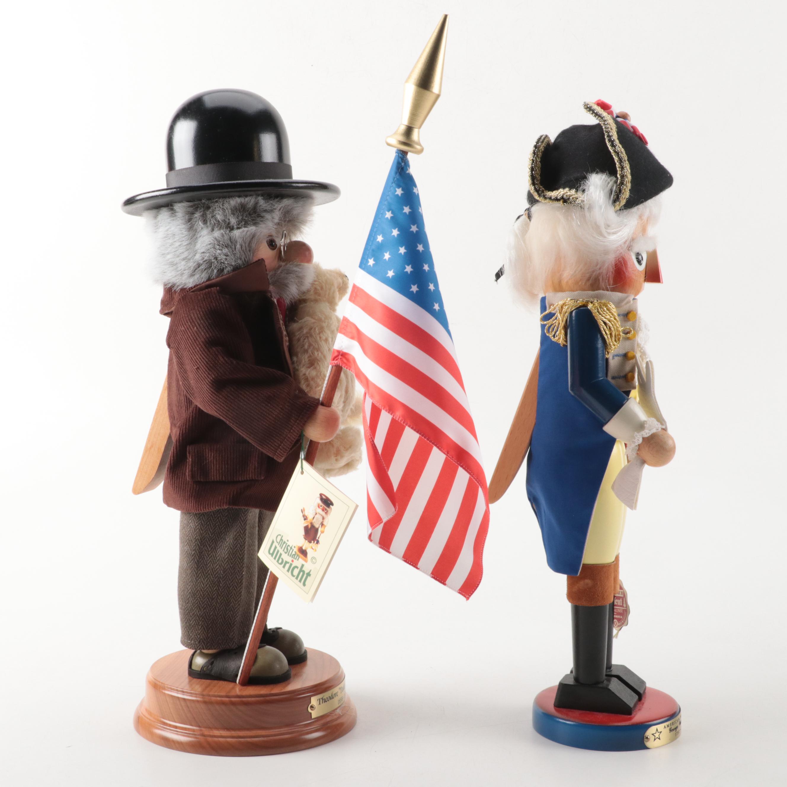 Christian Ulbricht Teddy Roosevelt, Steinbach George Washington ...