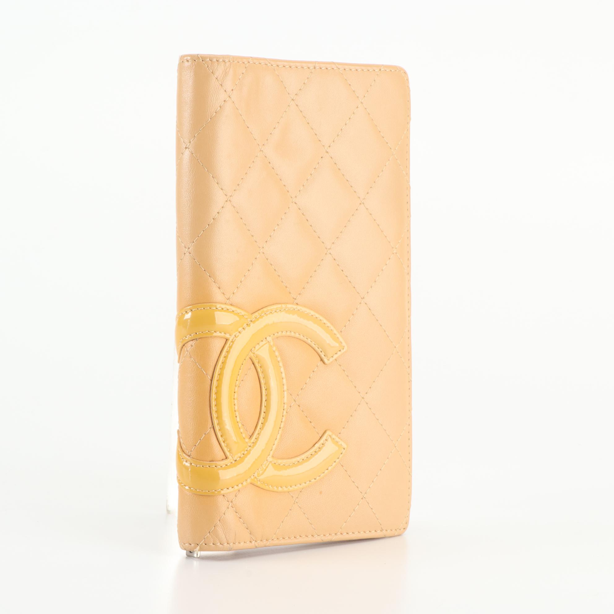 Chanel CC Quilted Leather Wallet EBTH