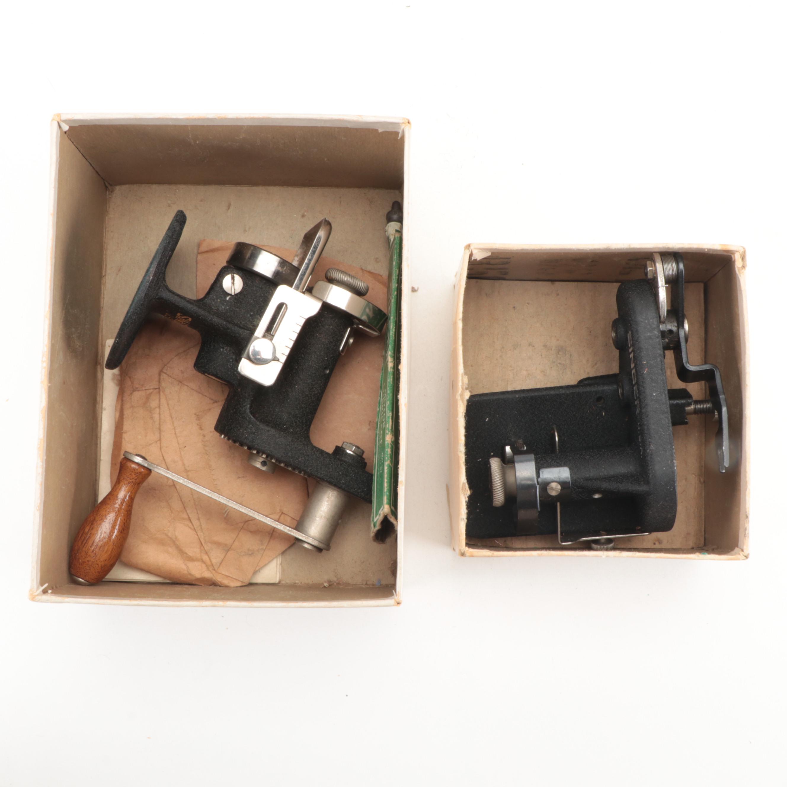 Singer Sewing Machine Buttonhole Attachment and Other Accessories, Mid