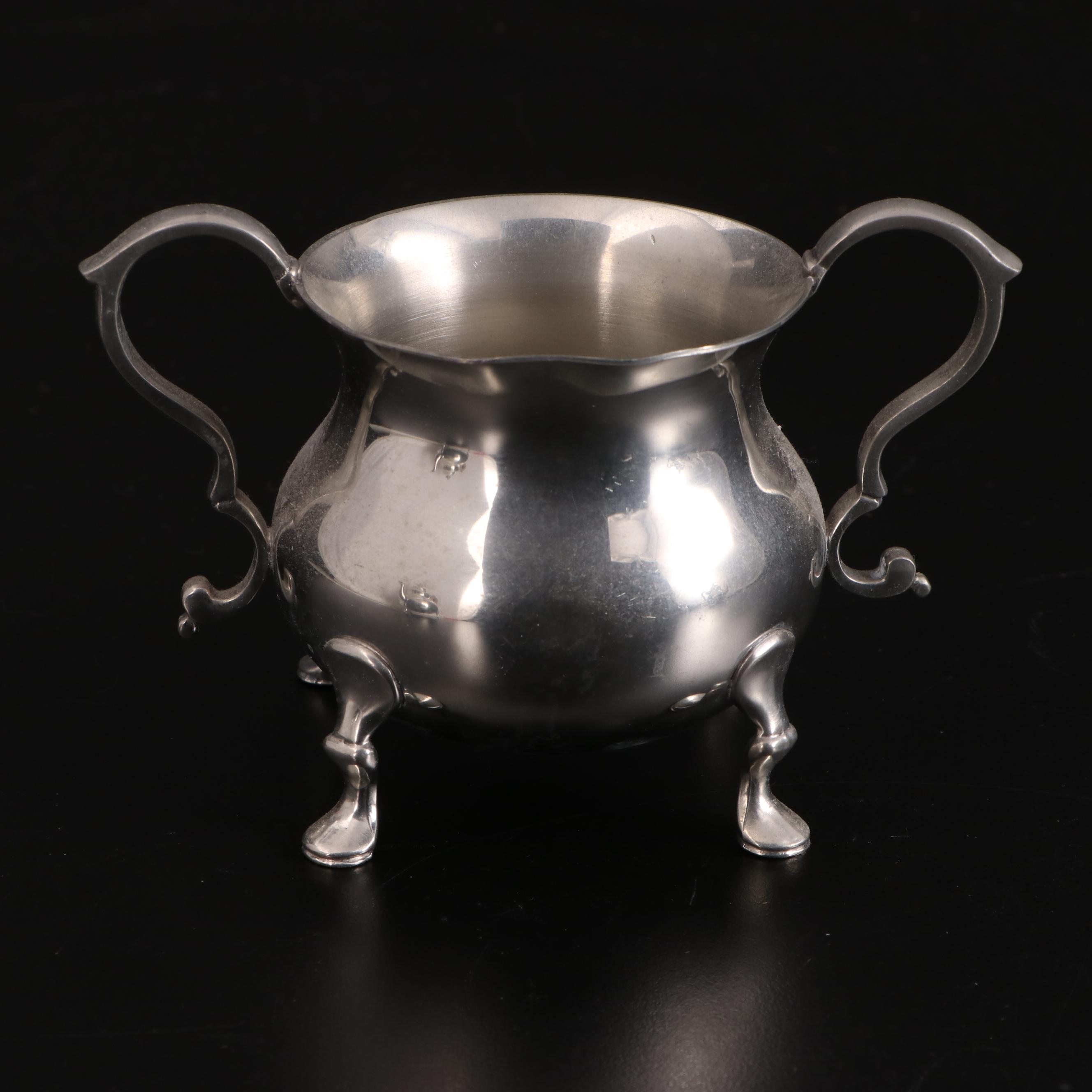 Williamsburg Restoration Steiff Pewter Coffee and Tea Set EBTH