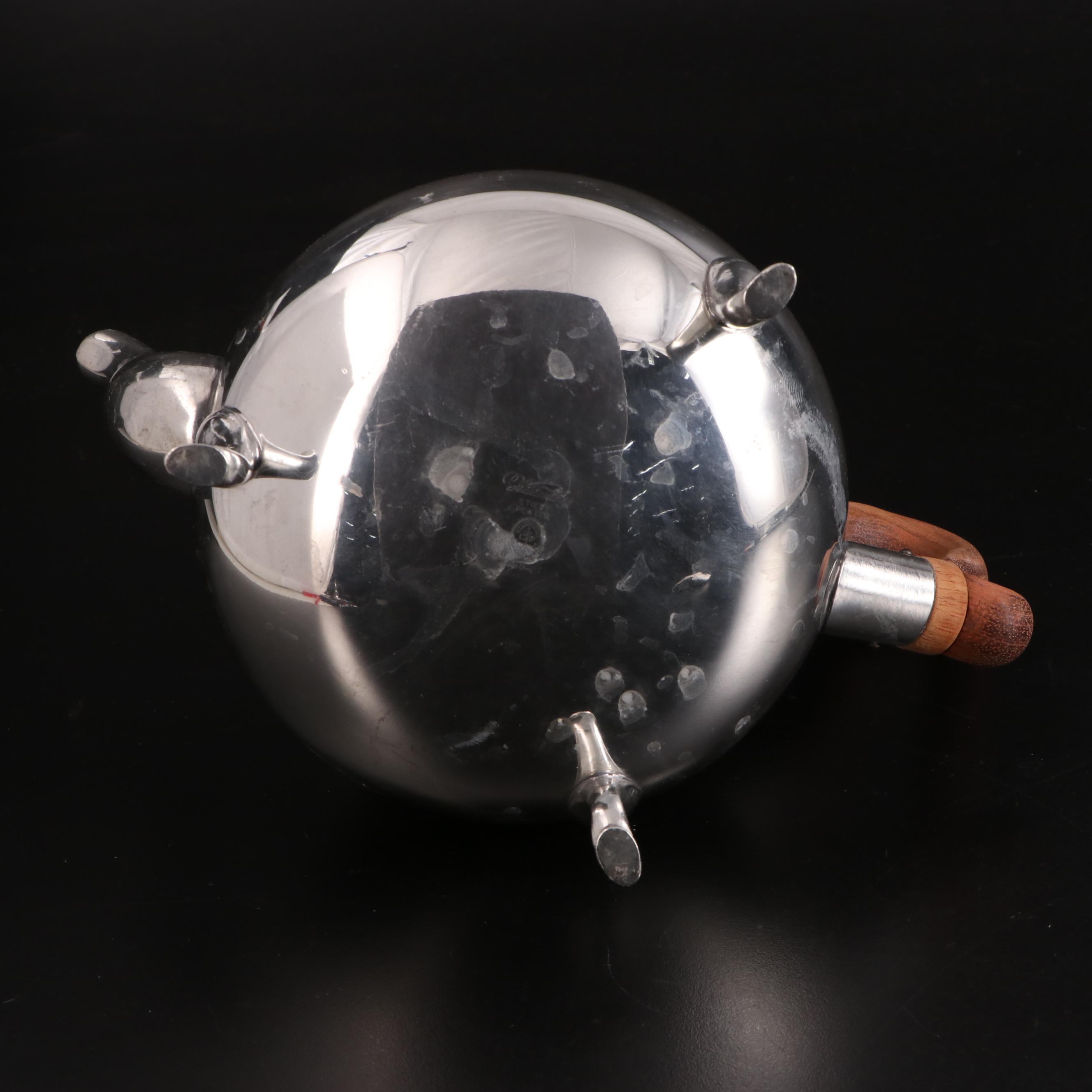 Williamsburg Restoration Steiff Pewter Coffee and Tea Set EBTH