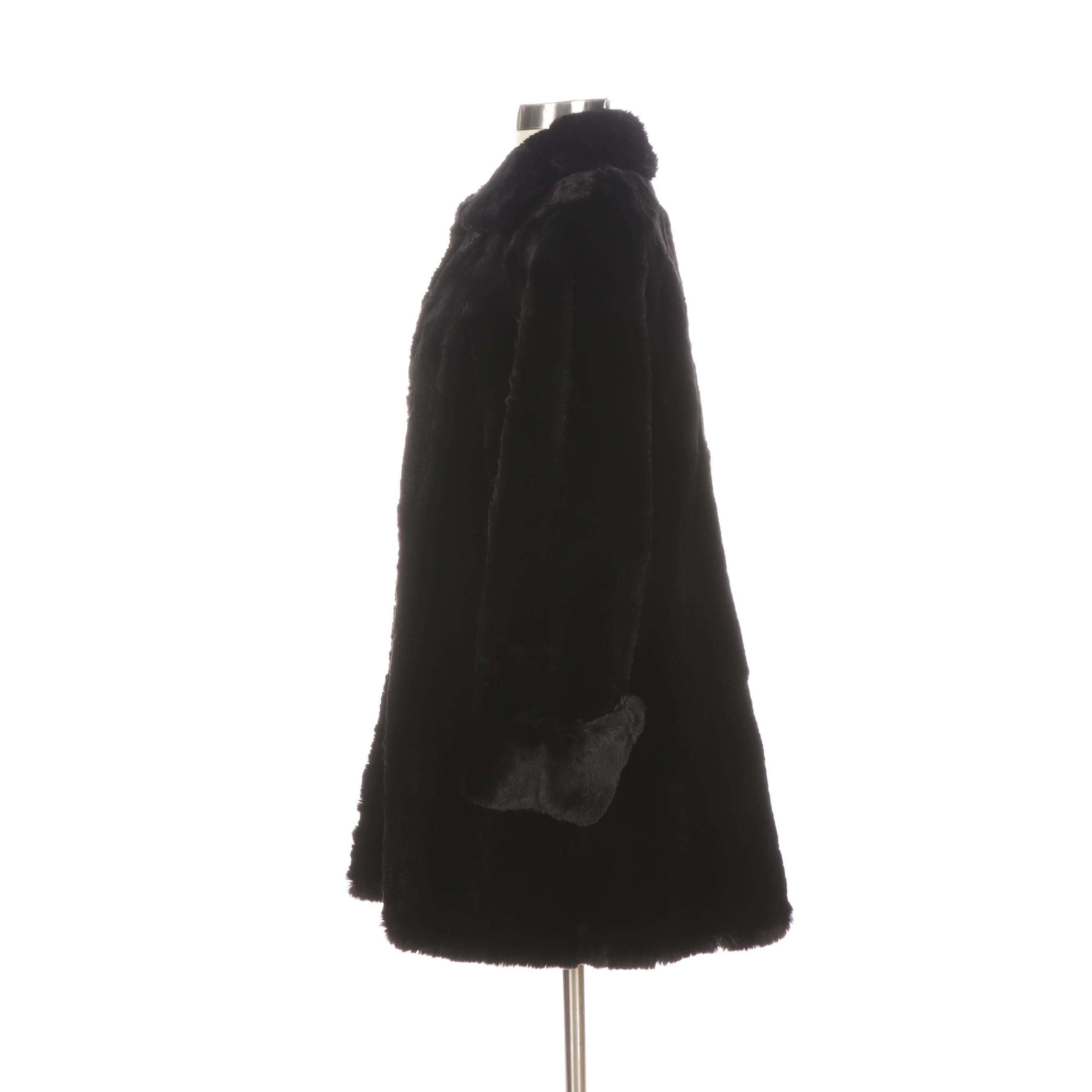 Sheared Beaver Fur Coat EBTH