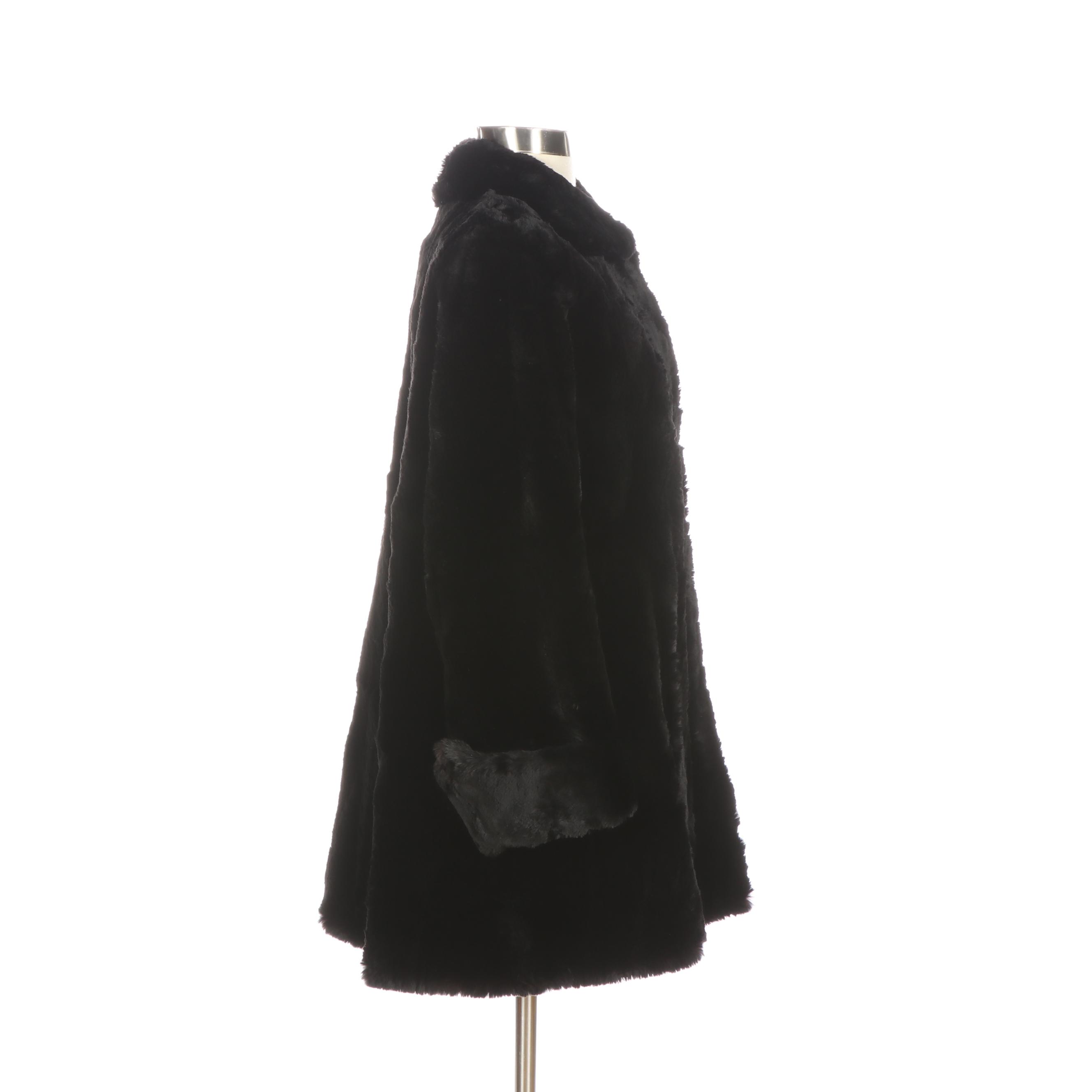 Sheared Beaver Fur Coat EBTH