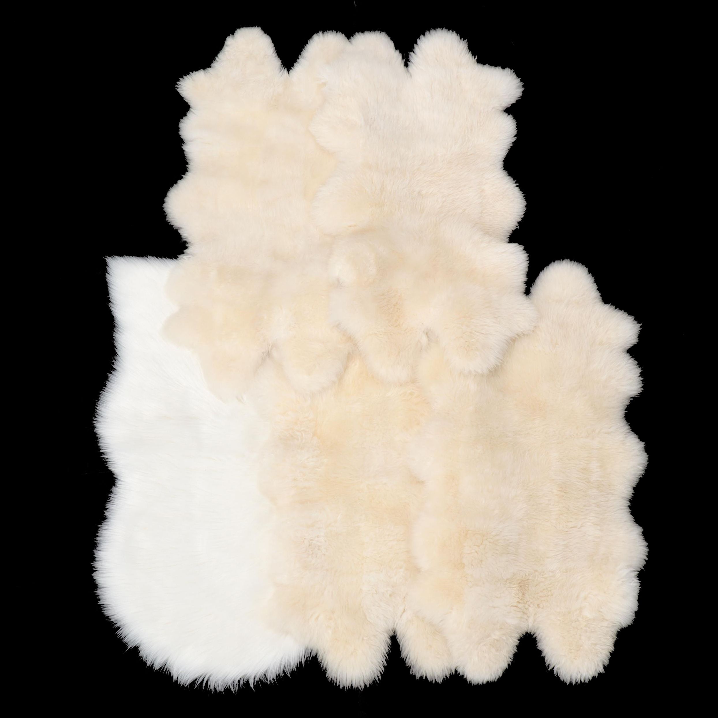 Crate & Barrel with Other Sheepskin Throw Rugs EBTH