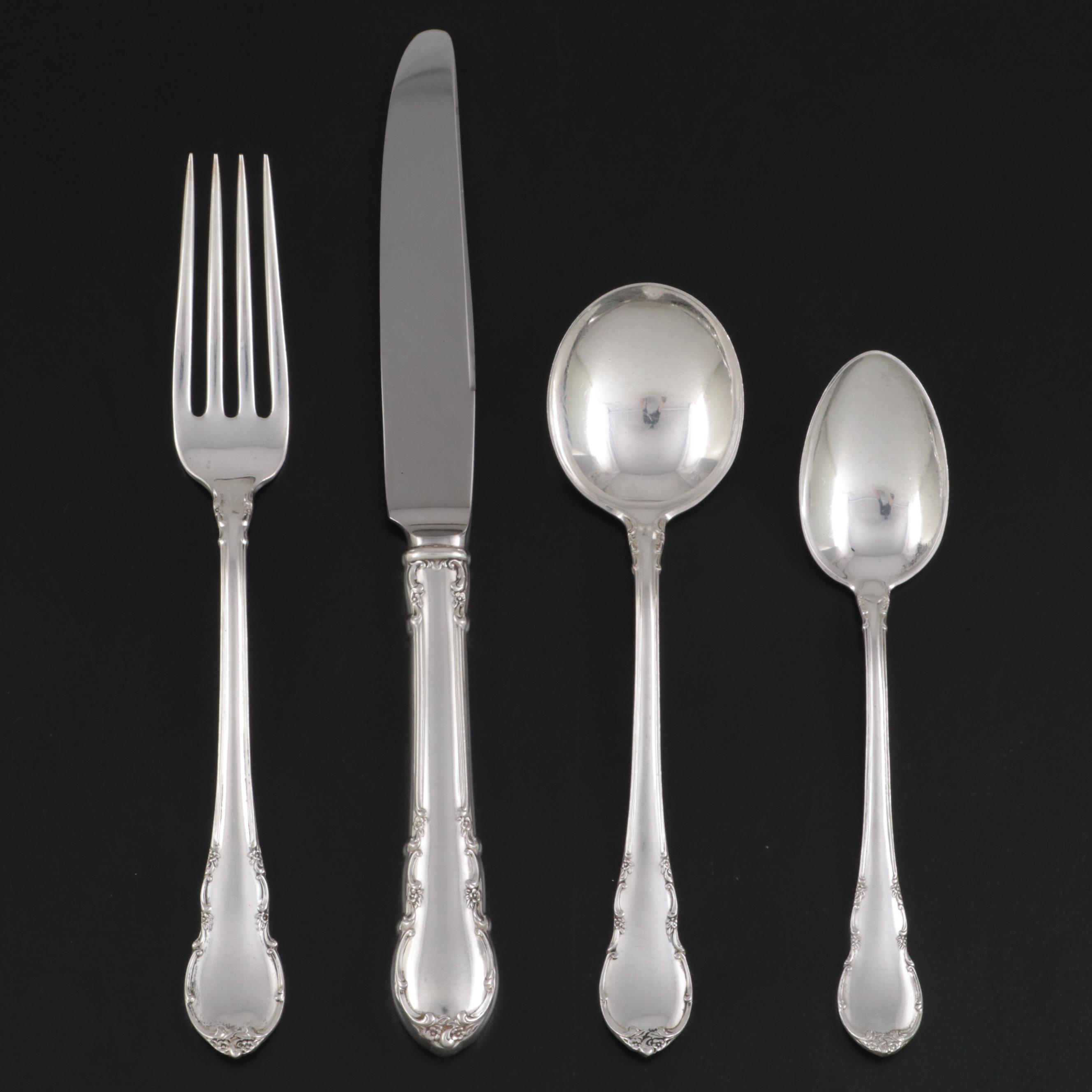 Towle "French Provincial" Sterling Flatware and Lunt "Modern Victorian