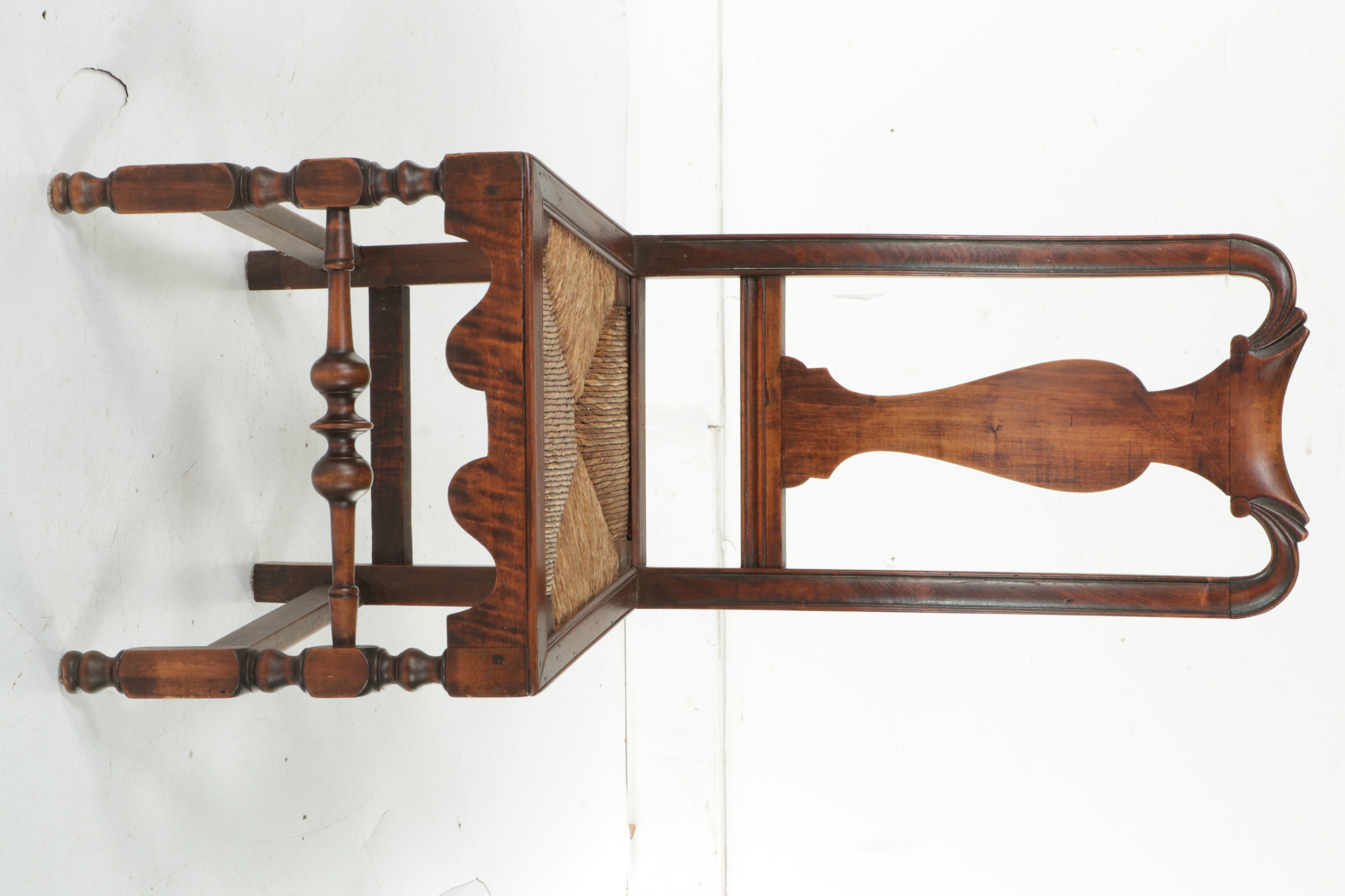 American Queen Anne Maple Side Chair, 18th Century EBTH