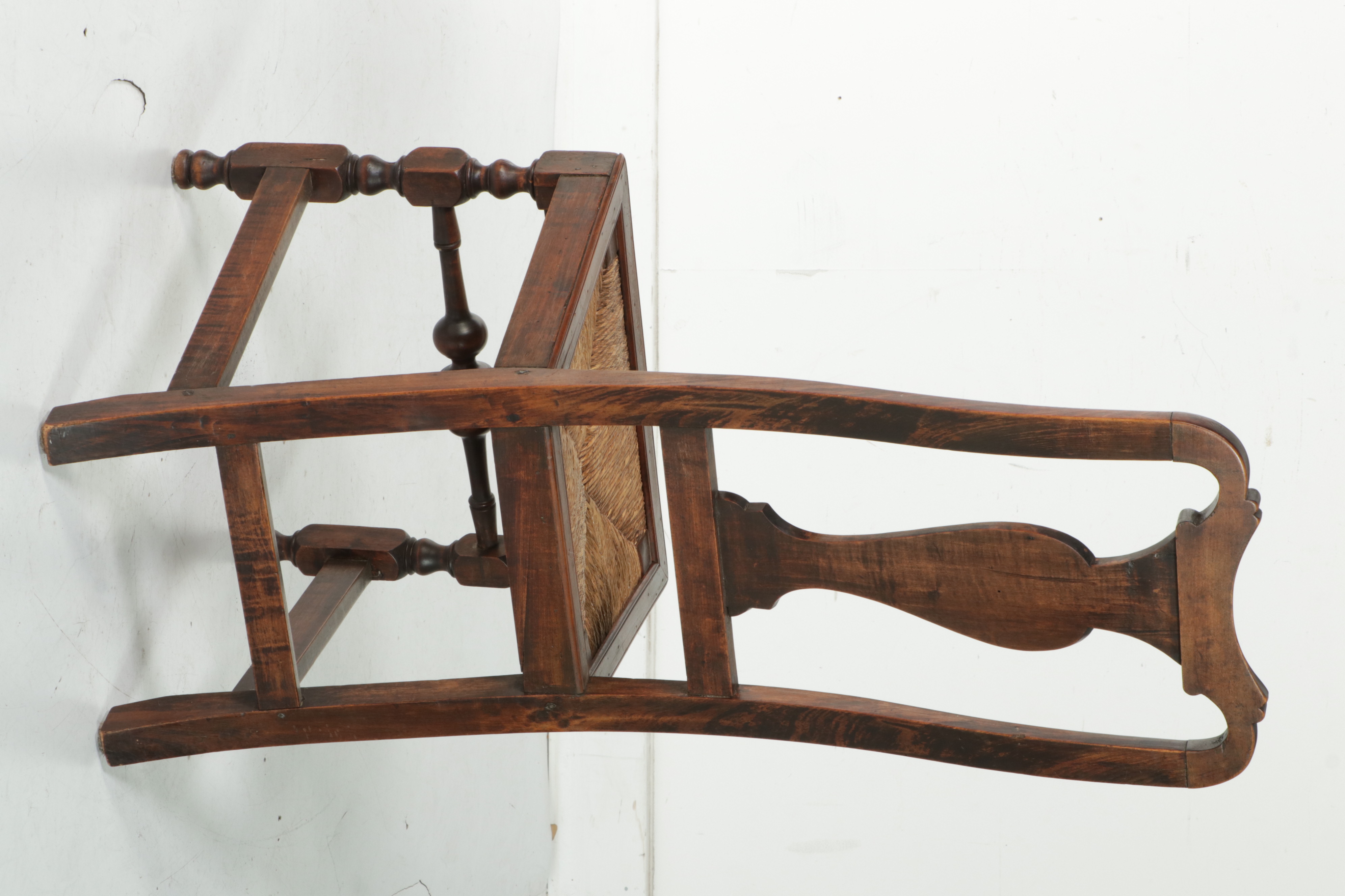 American Queen Anne Maple Side Chair, 18th Century EBTH