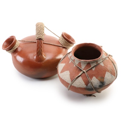Tarahumara and Other Mexican Style Terracotta Vessels