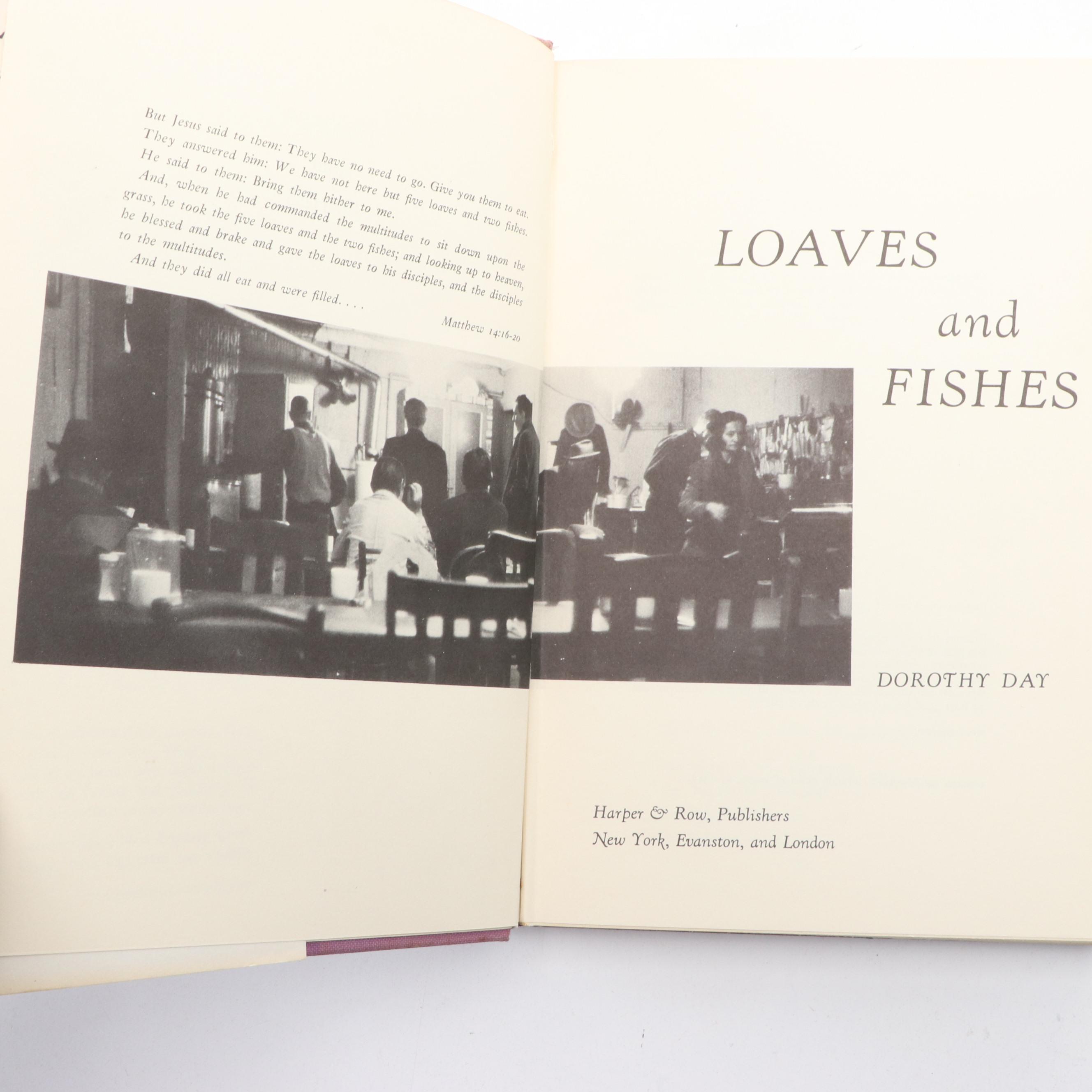 First Edition "Loaves and Fishes" by Dorothy Day, 1963 EBTH