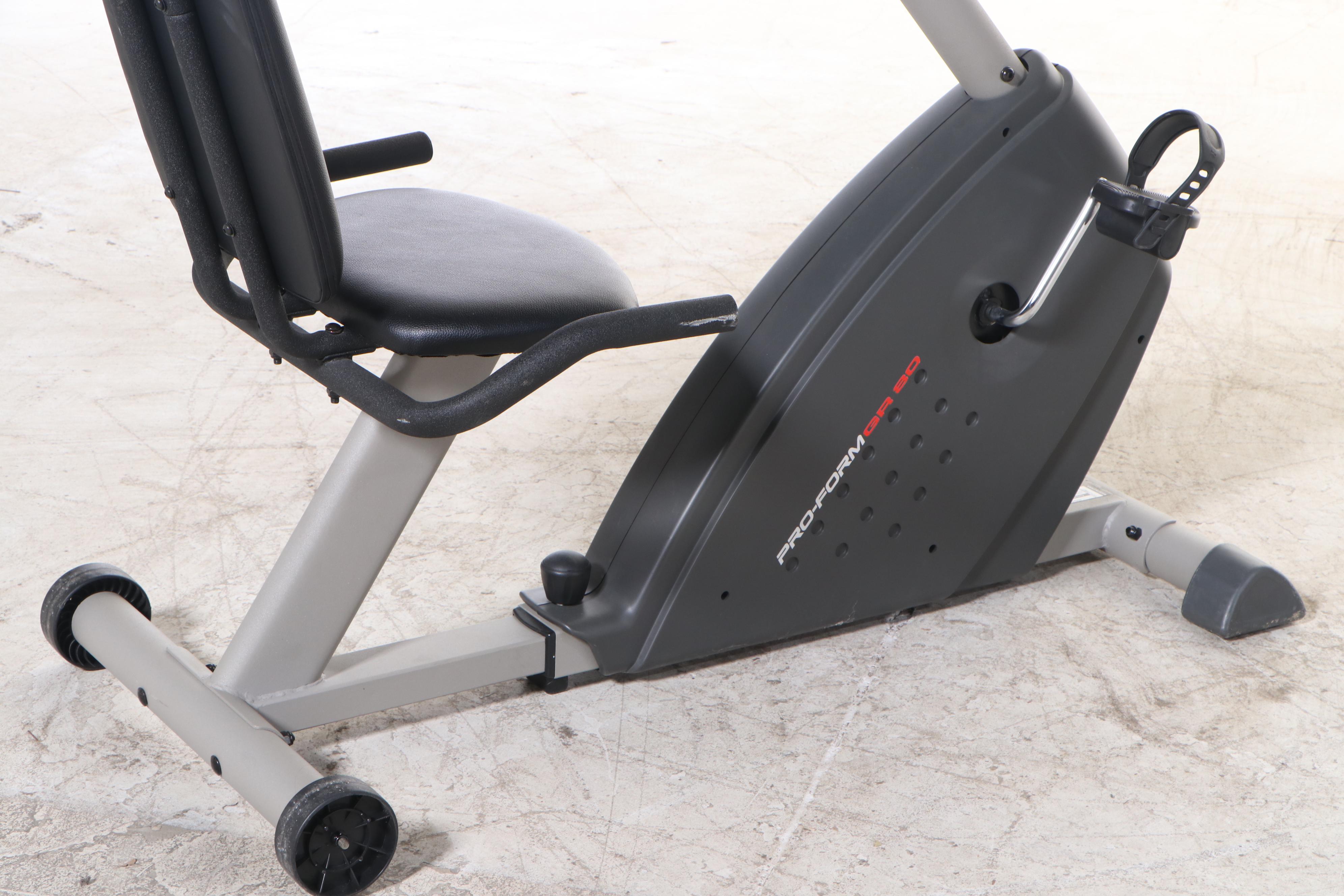 Proform GR 80 Recumbent Exercise Bicycle EBTH