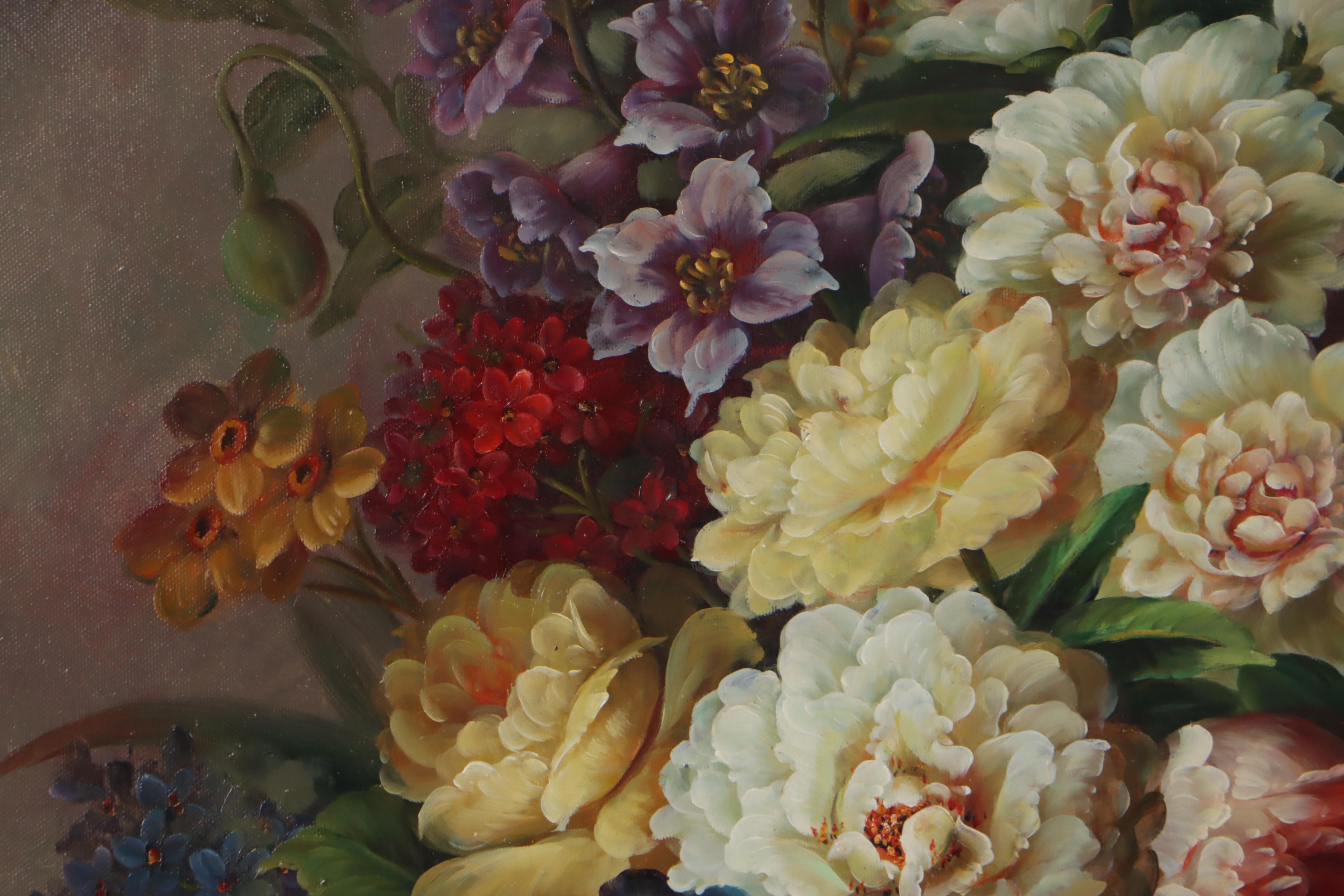 Jan Van Den Akker Dutch Style Oil Painting, 21st Century | EBTH