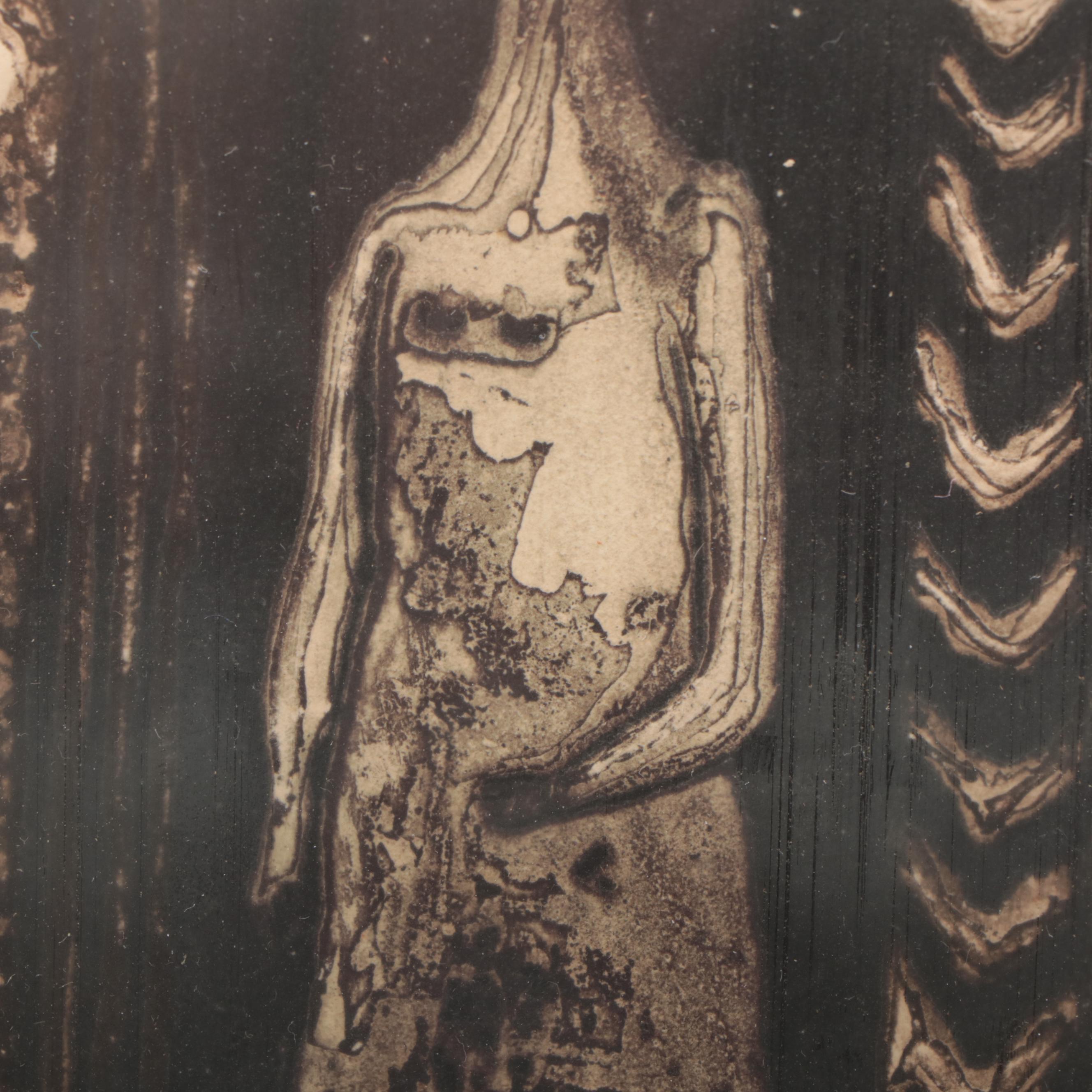 Figural Embossed Etching, 1964 EBTH