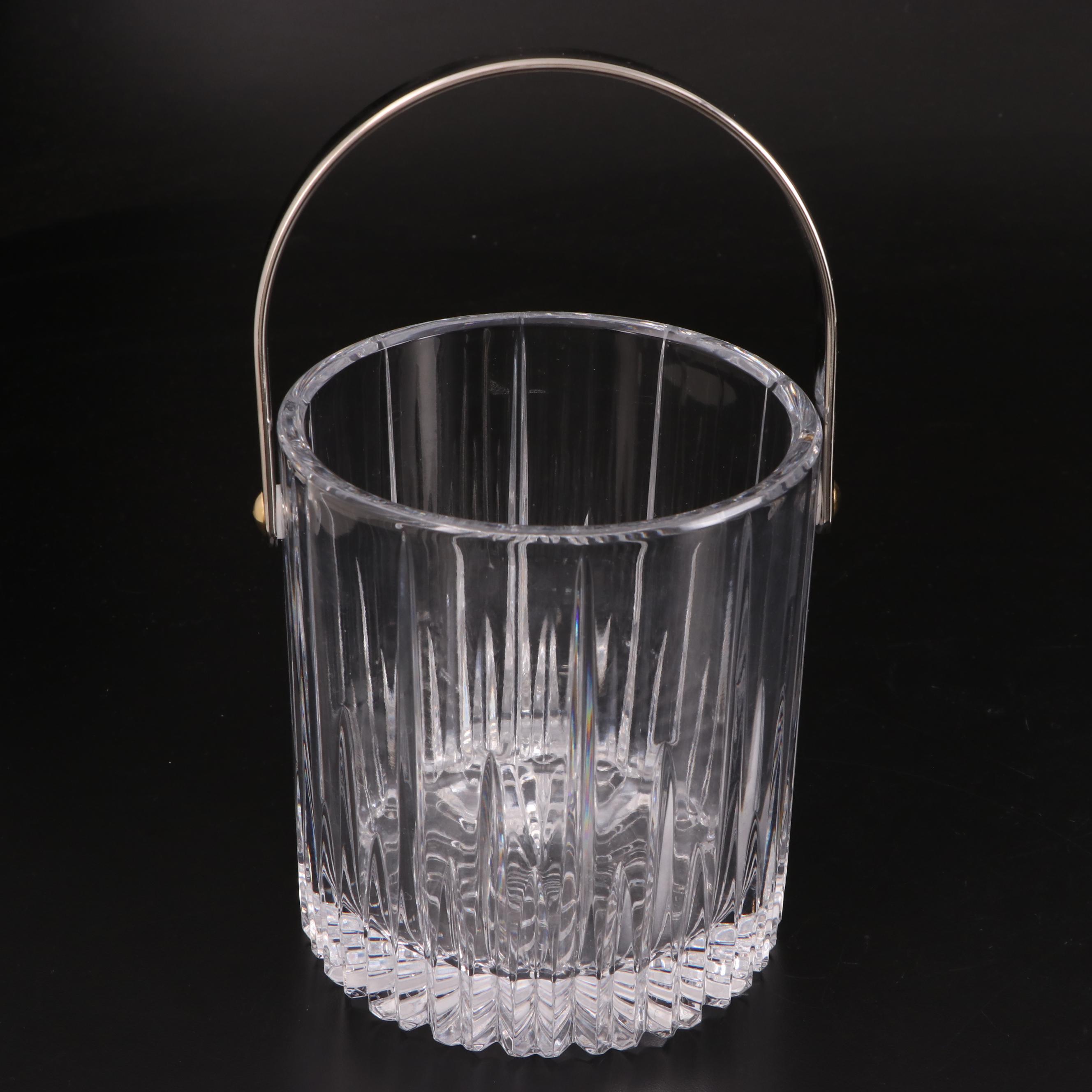 Waterford Crystal "Bethany" Pillar Candle Holder with Mikasa Crystal