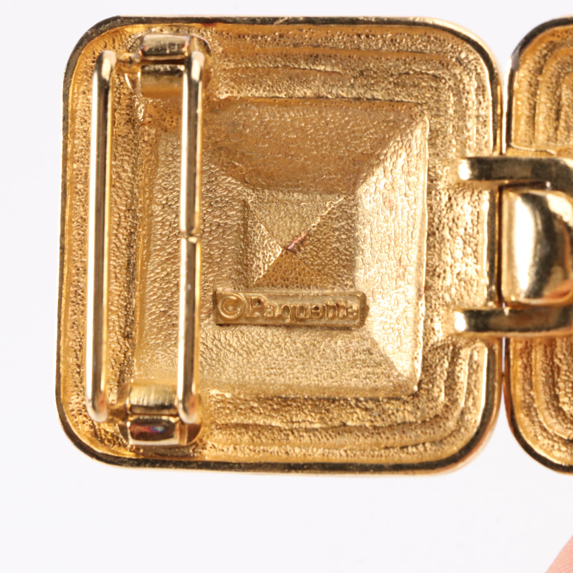 Anson, Paquette, and More Embellished Belt Buckles EBTH