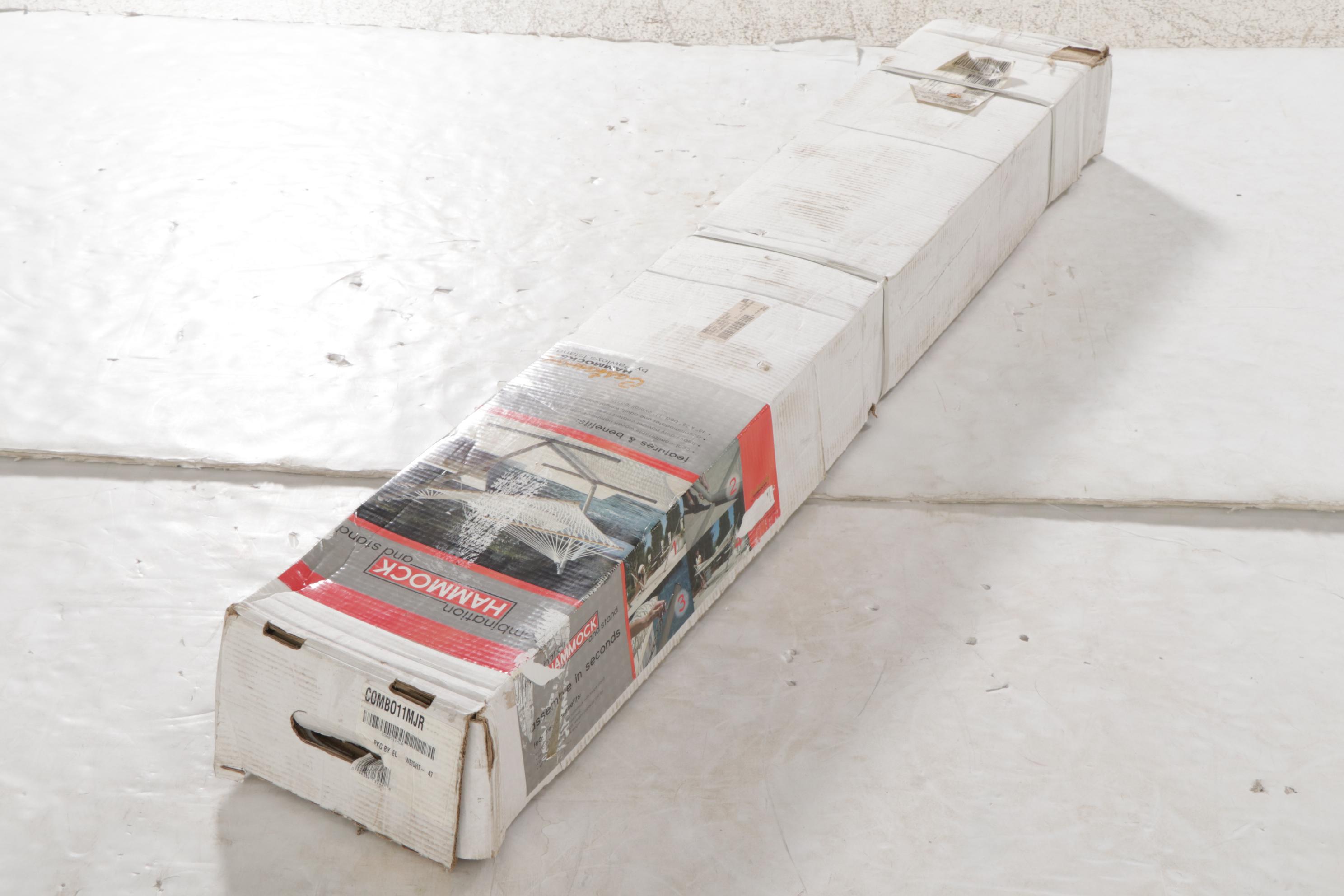 Pawleys Island Castaway Rope Hammock on 11' PowderCoated Steel Stand