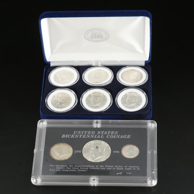 Collection of Silver Kennedy Half Dollars Included is One of Each Date
